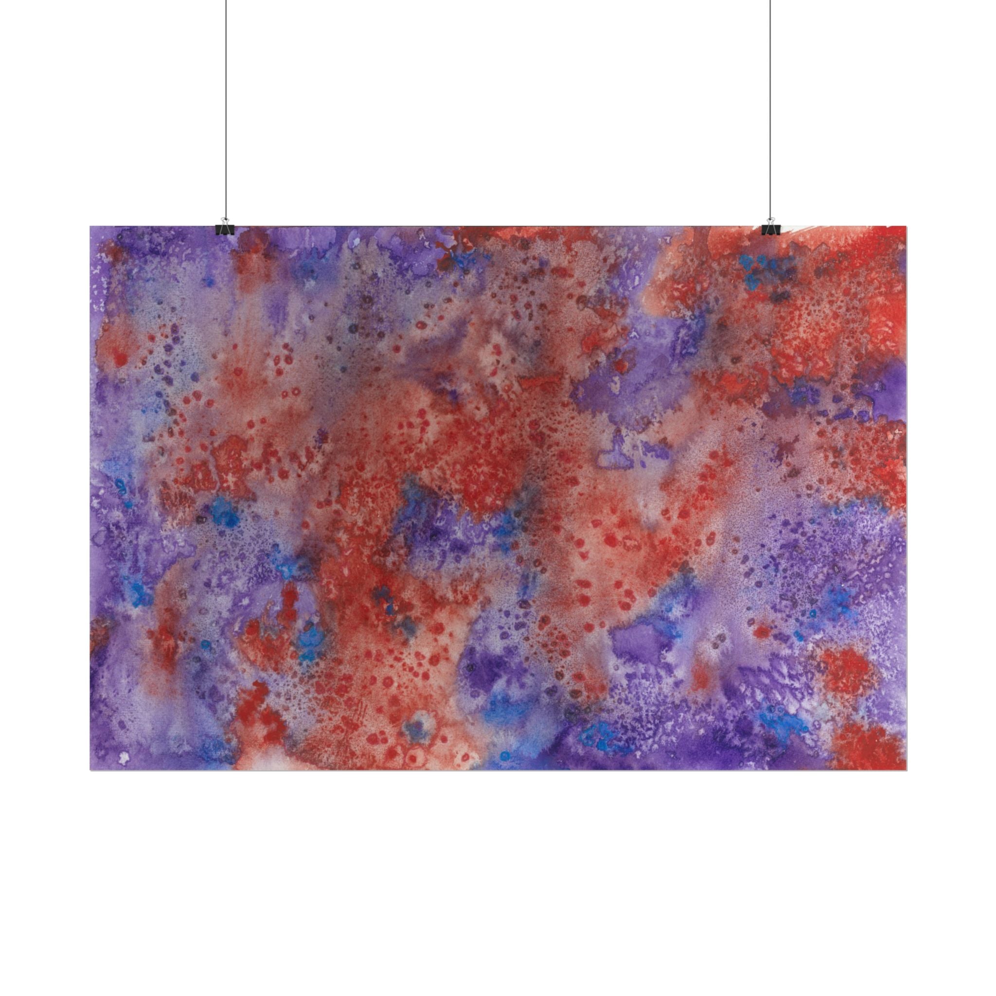Large Colourful Wall Art, Posters & Prints, For Office, Bedroom or Living Room, or Special Gift #51 In The Beginning
