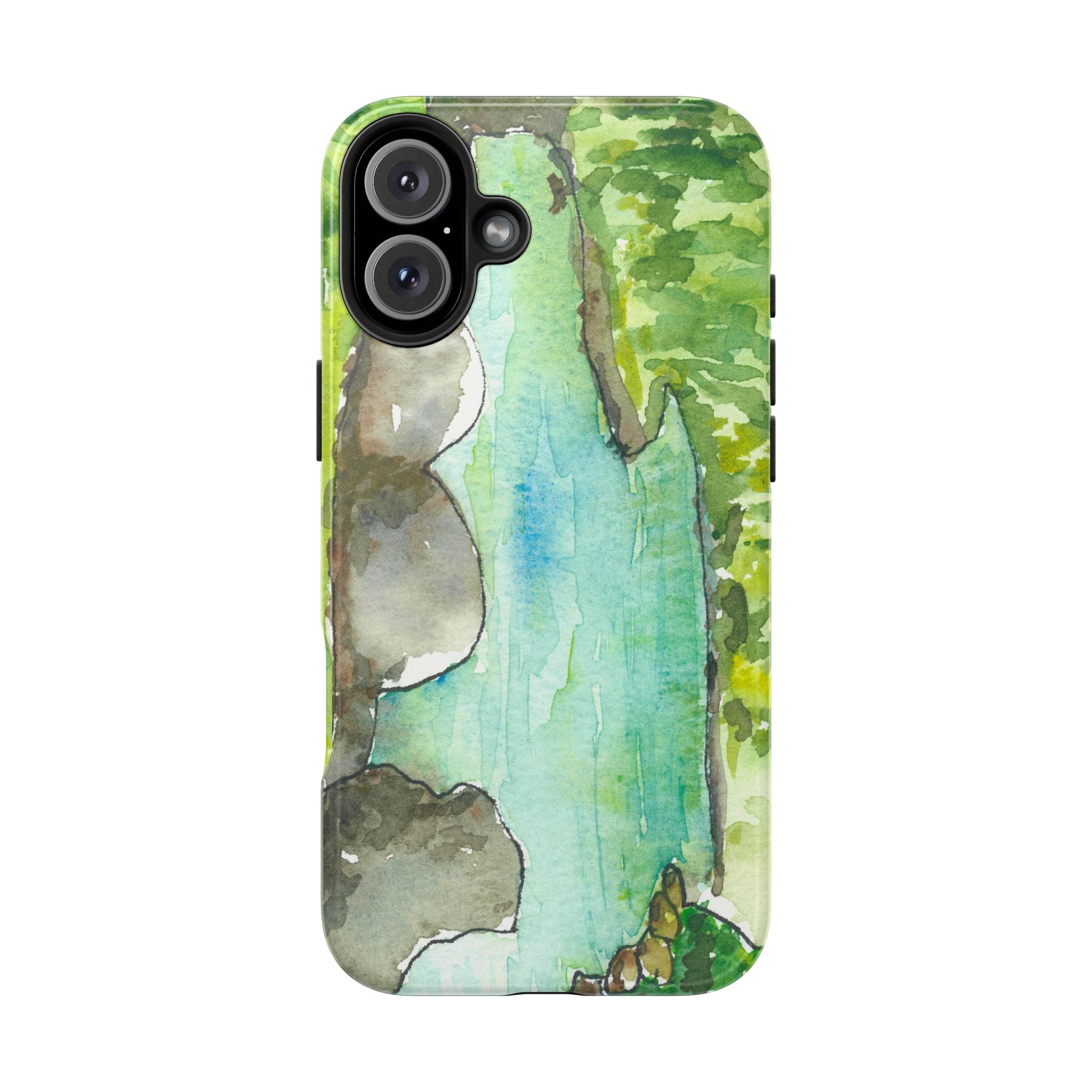 Tough Phone Case - All iPhones and Samsung Galaxys - Exciting Abstract Design #88 Tara River - Montenegro