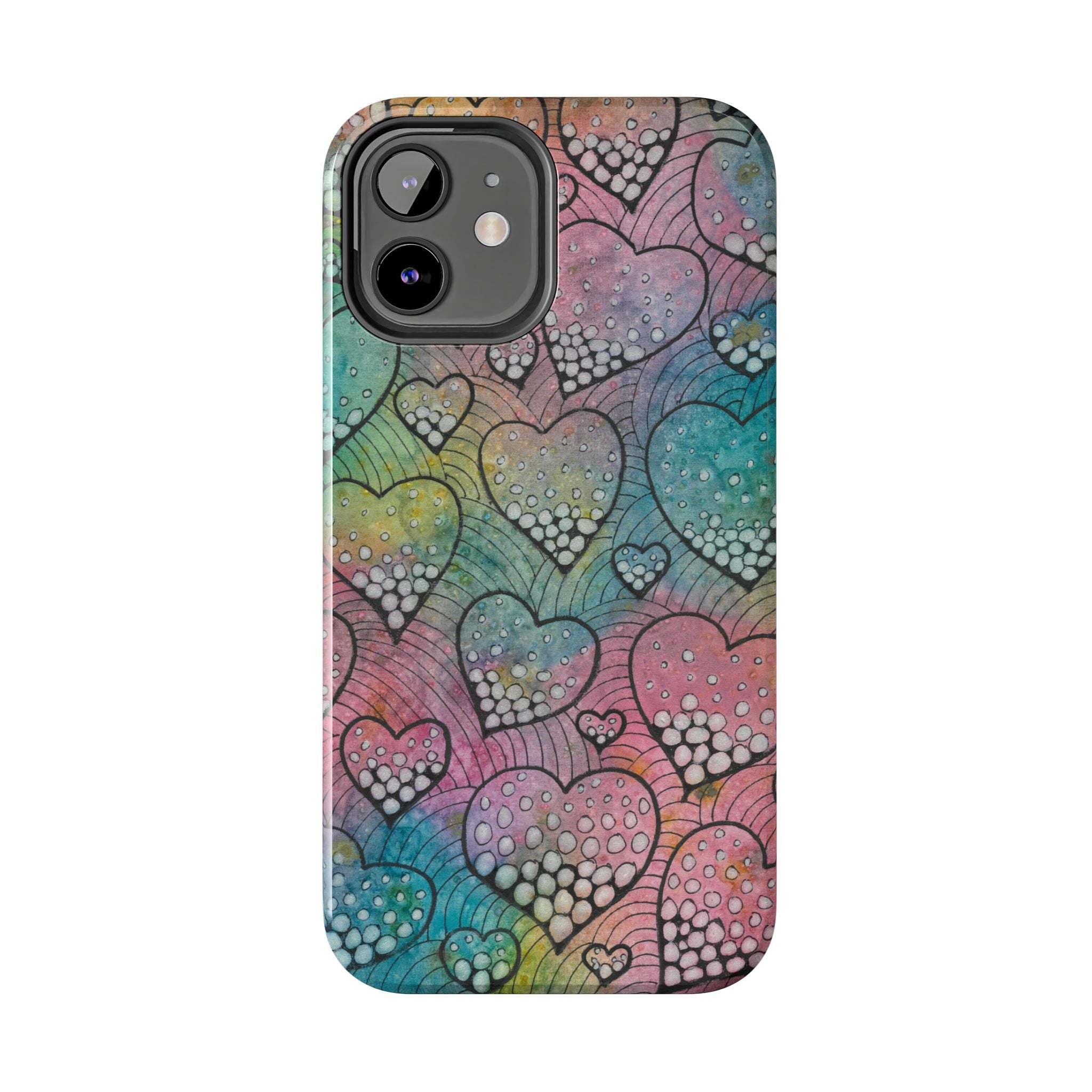 Tough Phone Case - All iPhones and Samsung Galaxys - Exciting Abstract Design #97 What's Love Got To Do With It