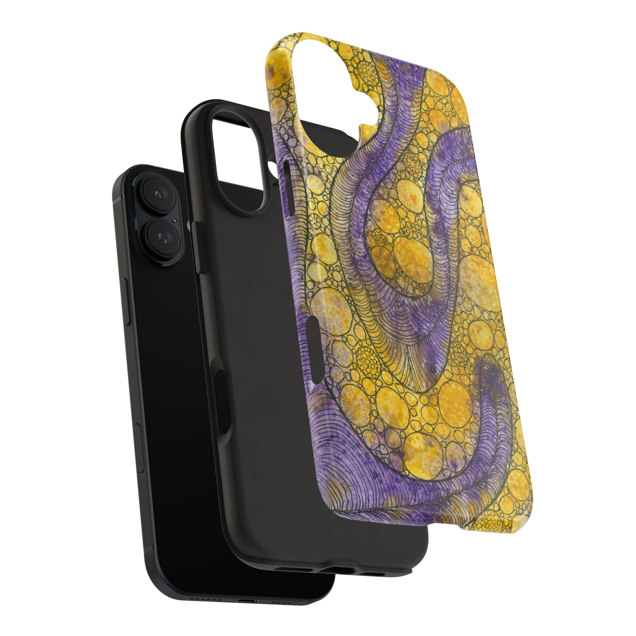 Tough Phone Case - All iPhones and Samsung Galaxys - Exciting Abstract Design #64 Is Now A Good Time?