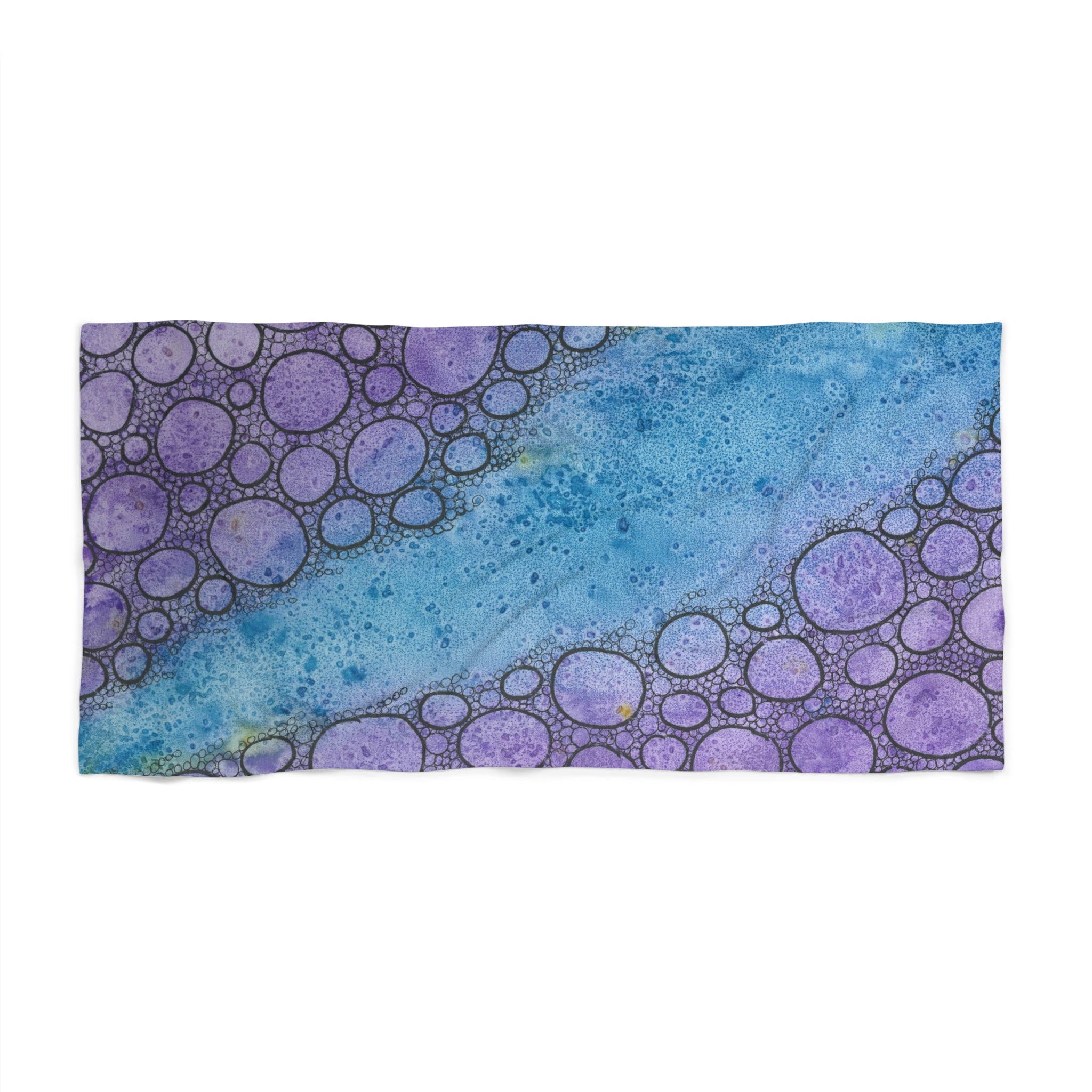 Colourful Abstract Beach Towels, Cotton Loop backing for Durability, 2 Sizes.  For Family and friends or a Special Gift #66 Beam Me Up Scotty