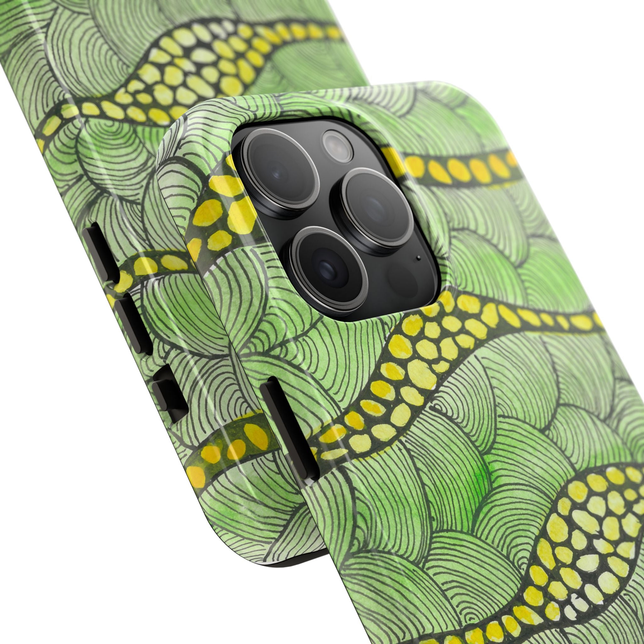 Tough Phone Case - All iPhones and Samsung Galaxys - Exciting Abstract Design #13 Watcha Thinking