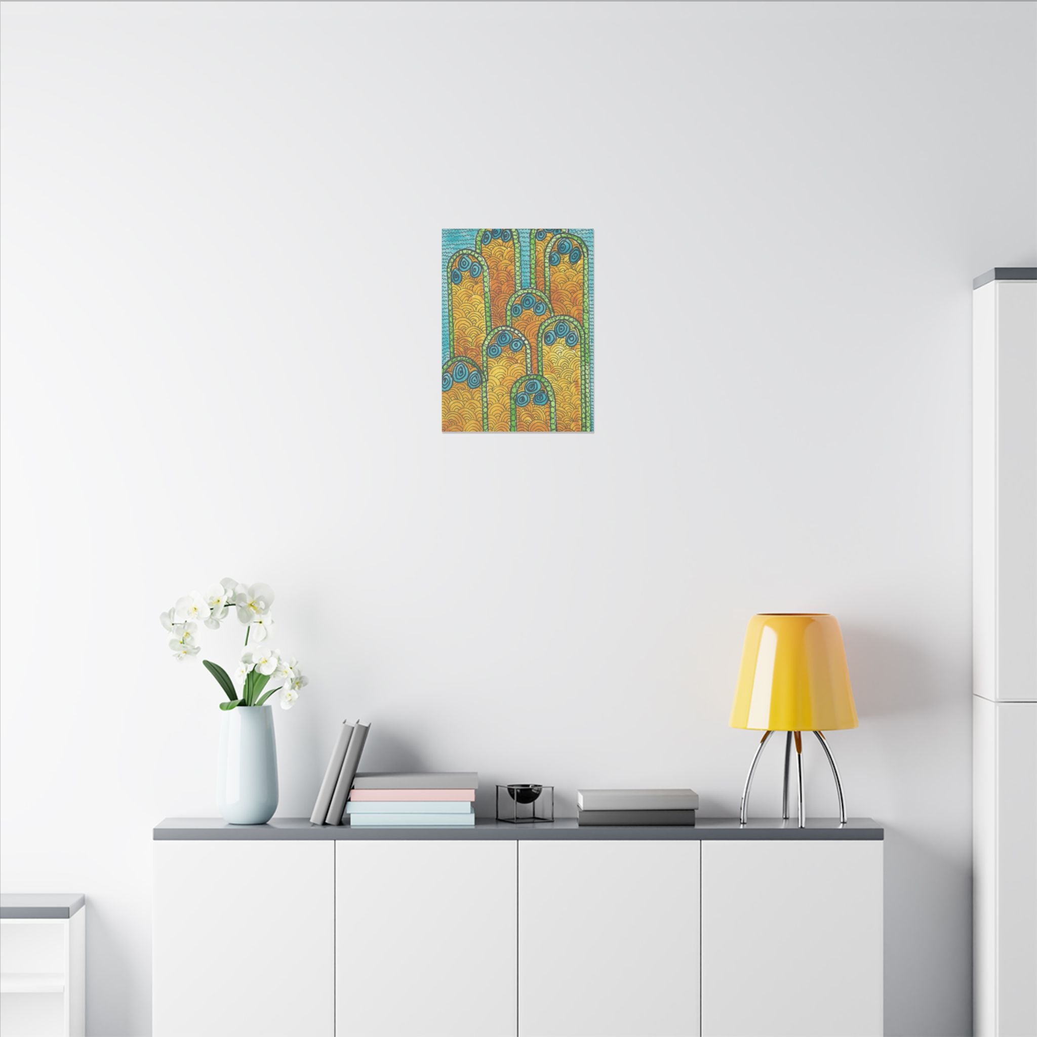 Large Colourful Wall Art, Canvas Prints, For Office, Bedroom or Living Room, or Special Gift #87 Belgrade Impressions