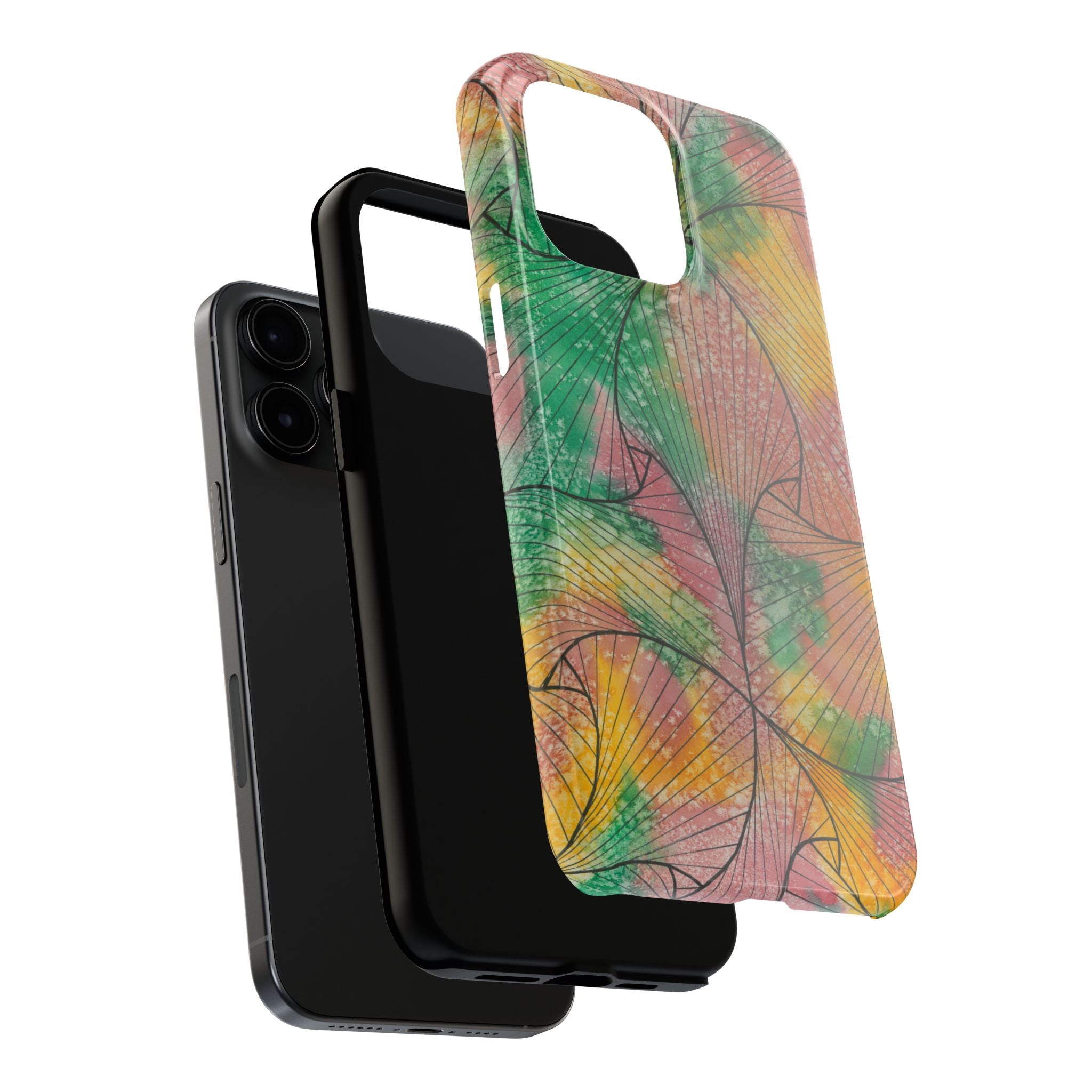 Tough Phone Case - All iPhones and Samsung Galaxys - Exciting Abstract Design #49 Health Well Being