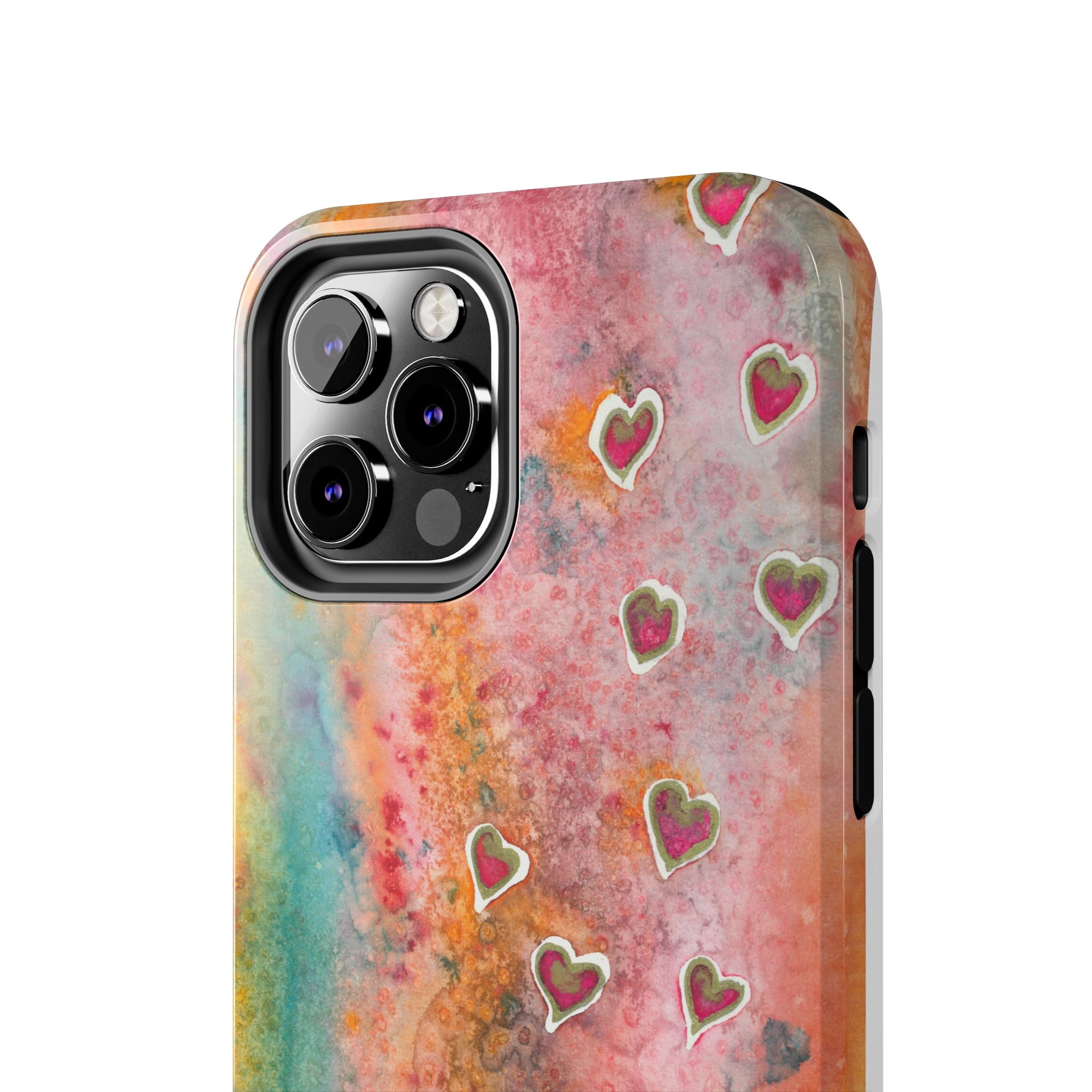 Tough Phone Case - All iPhones and Samsung Galaxys - Exciting Abstract Design #96 Love, Friendship, integrity