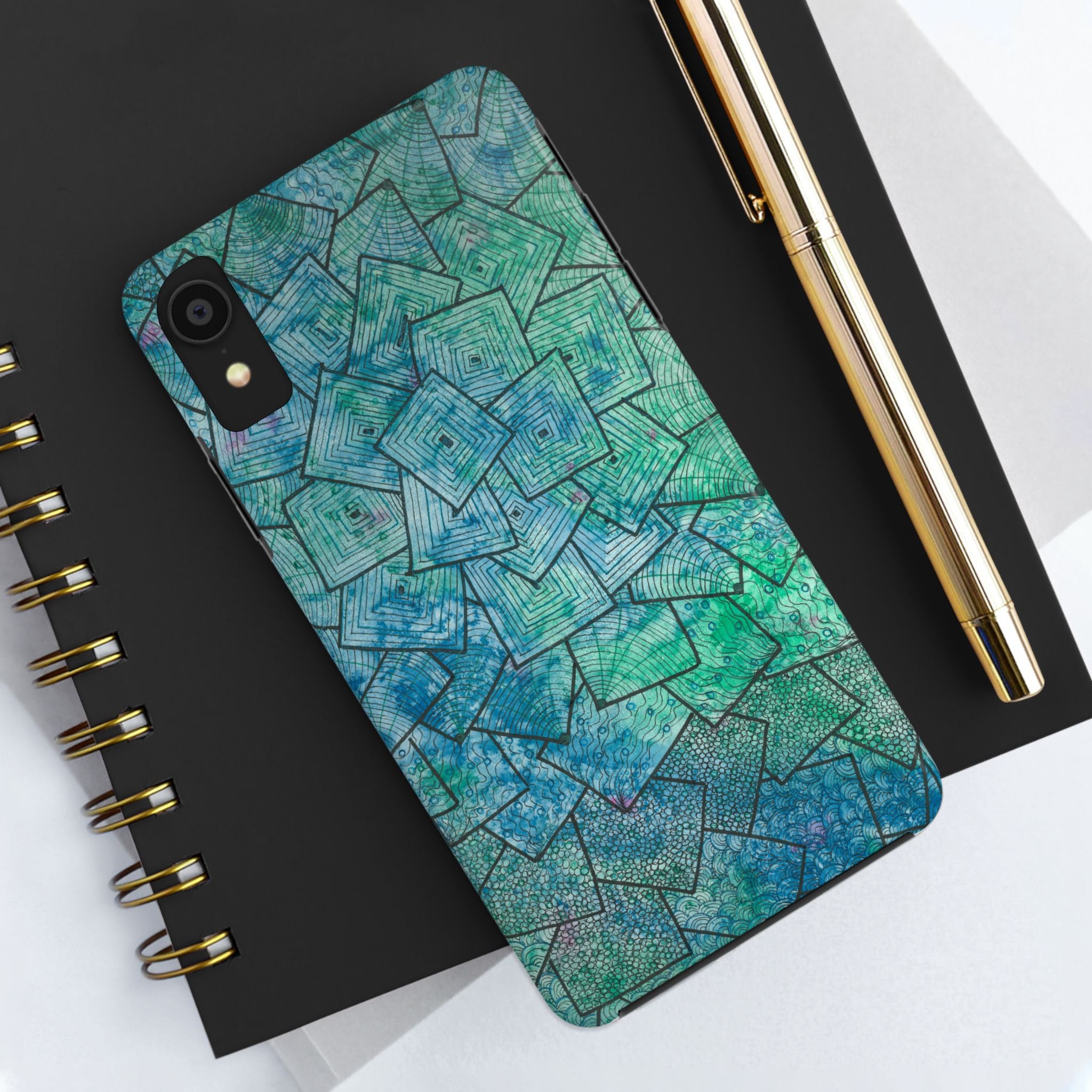 Tough Phone Case - All iPhones and Samsung Galaxys - Exciting Abstract Design #65 And The Answer Is