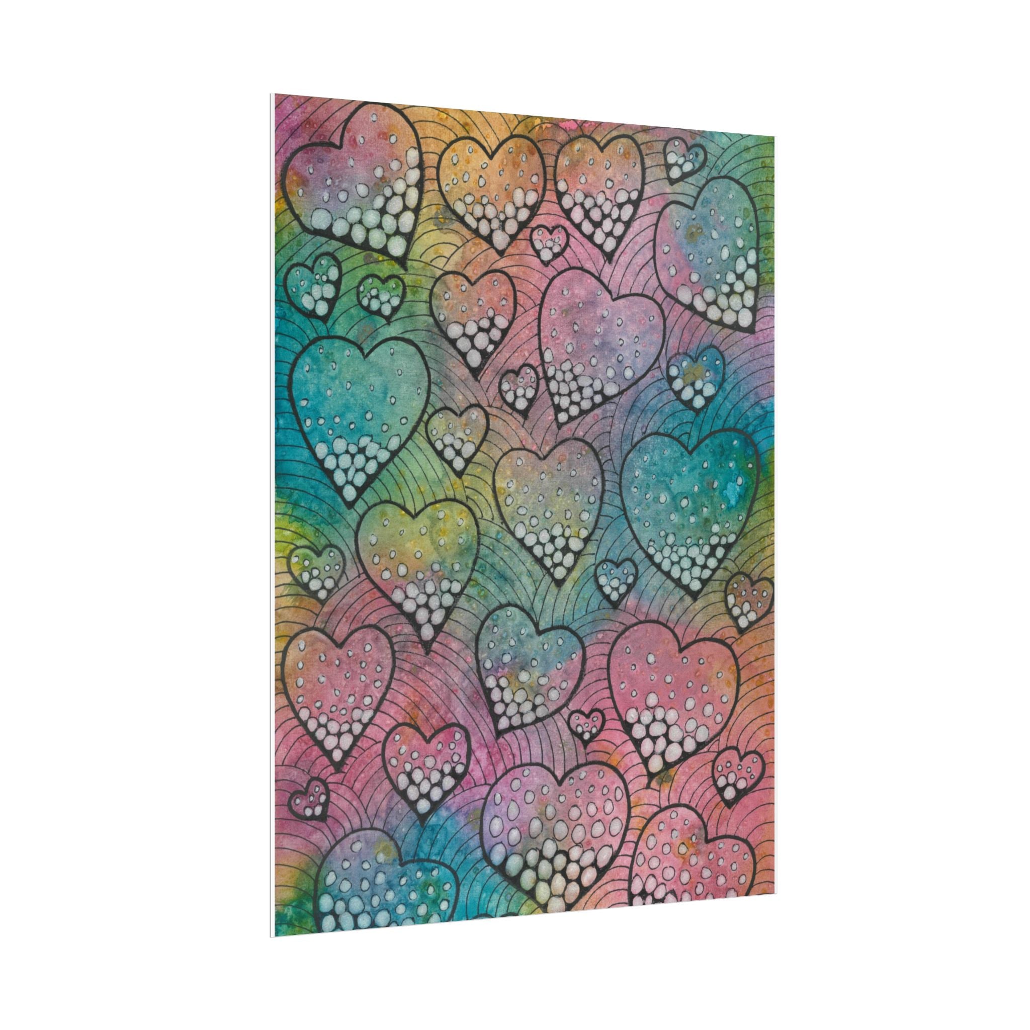 Large Colourful Wall Art, Posters & Prints, For Office, Bedroom or Living Room, or Special Gift #97 What's Love Got To Do With It?