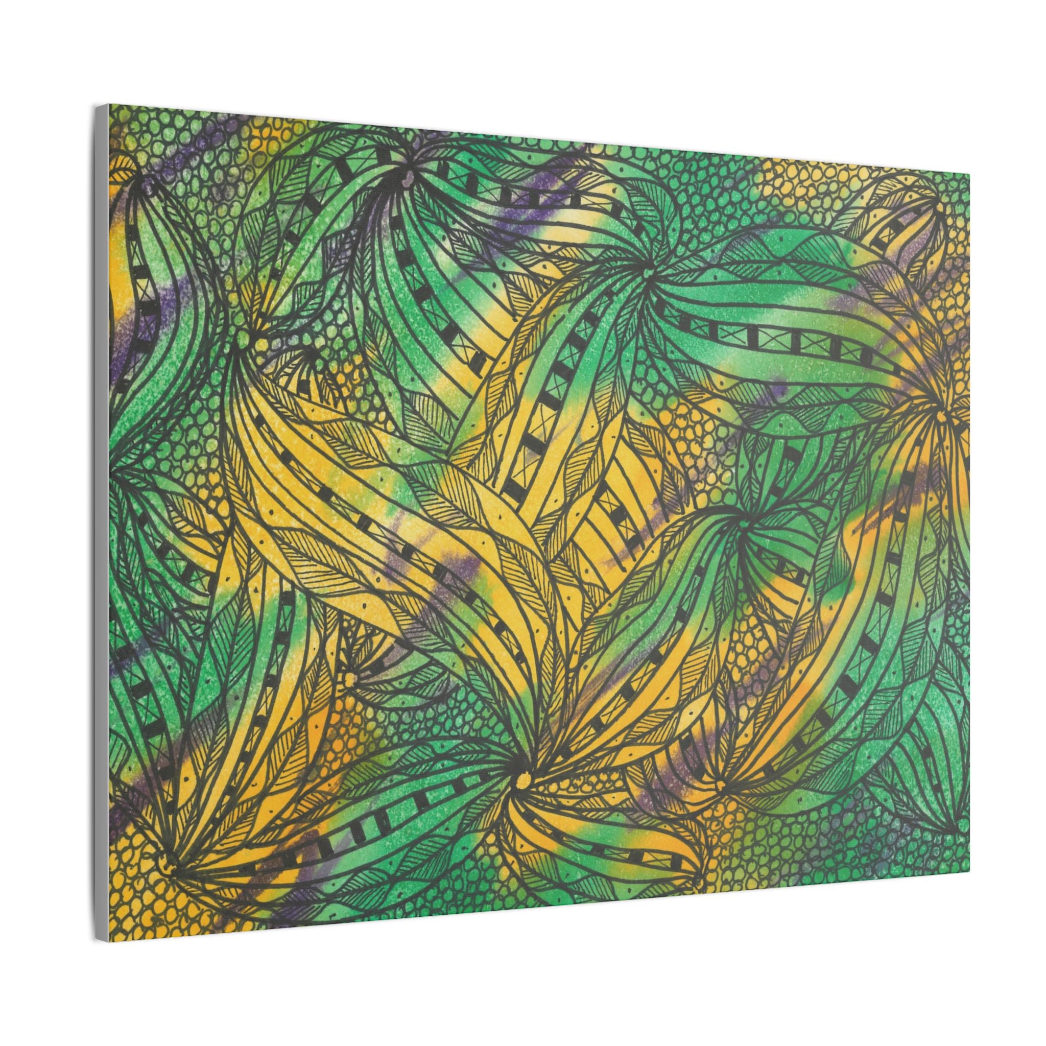 Large Colourful Wall Art, Canvas Prints, For Office, Bedroom or Living Room, or Special Gift #37 Shubbery!