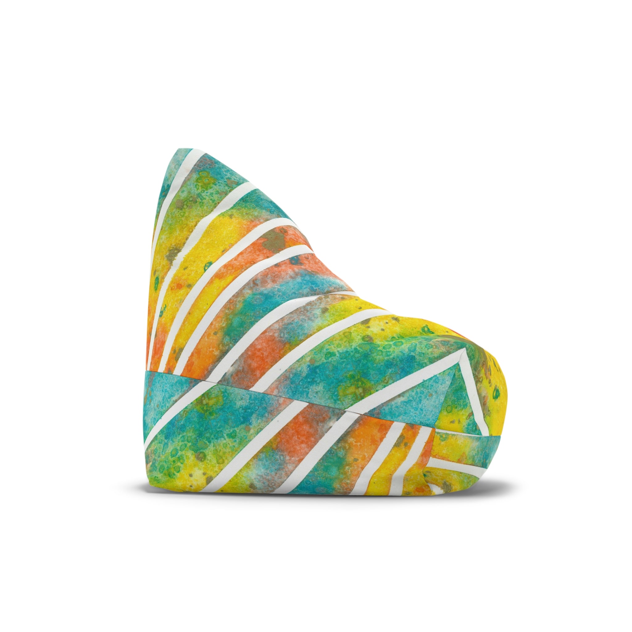 Bean Bag Chair Covers For Indoor & Outdoor - 2 Sizes - Exciting Abstract Design #101 Your Energy Radiates