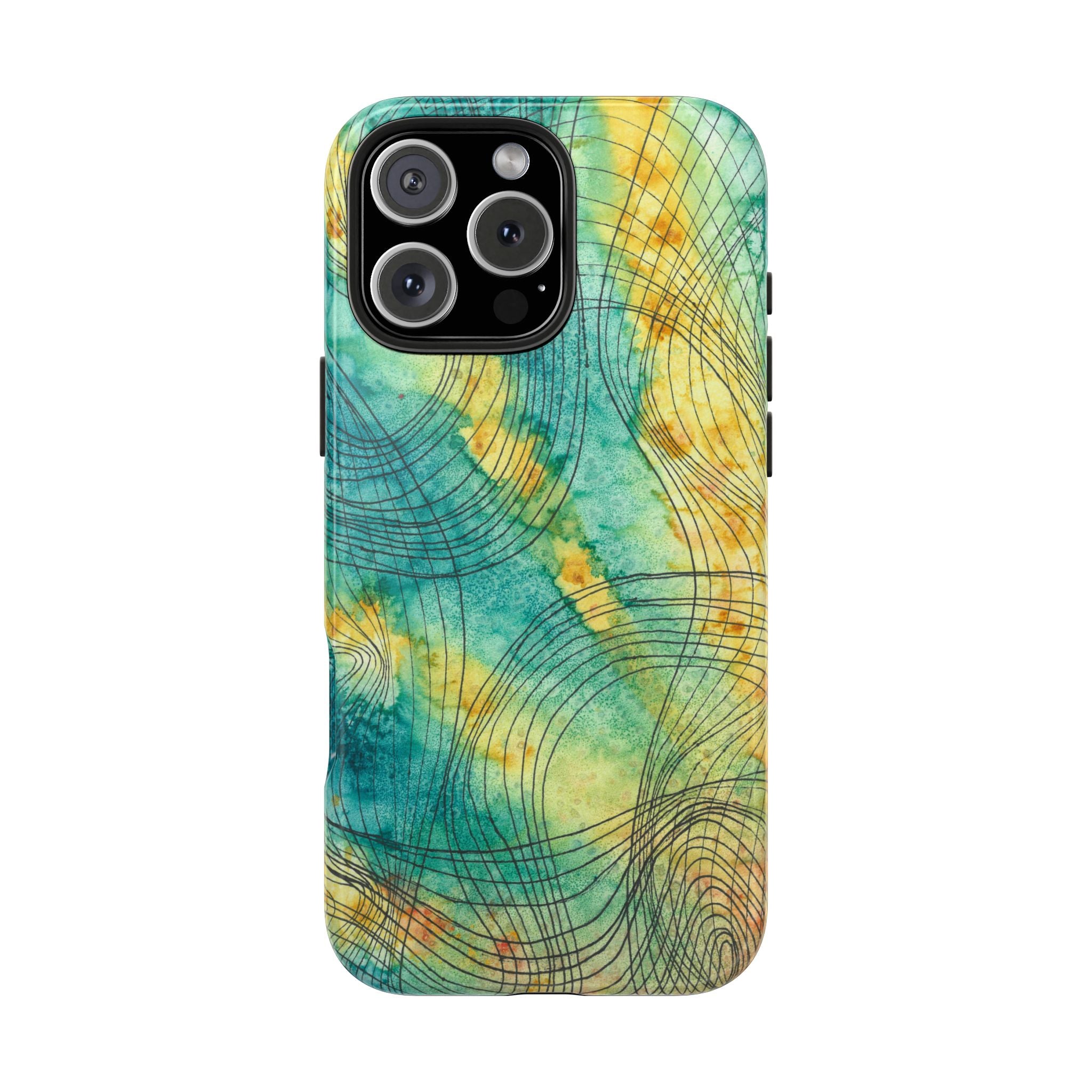 Tough Phone Case - All iPhones and Samsung Galaxys - Exciting Abstract Design #81 The Only Way Is Up