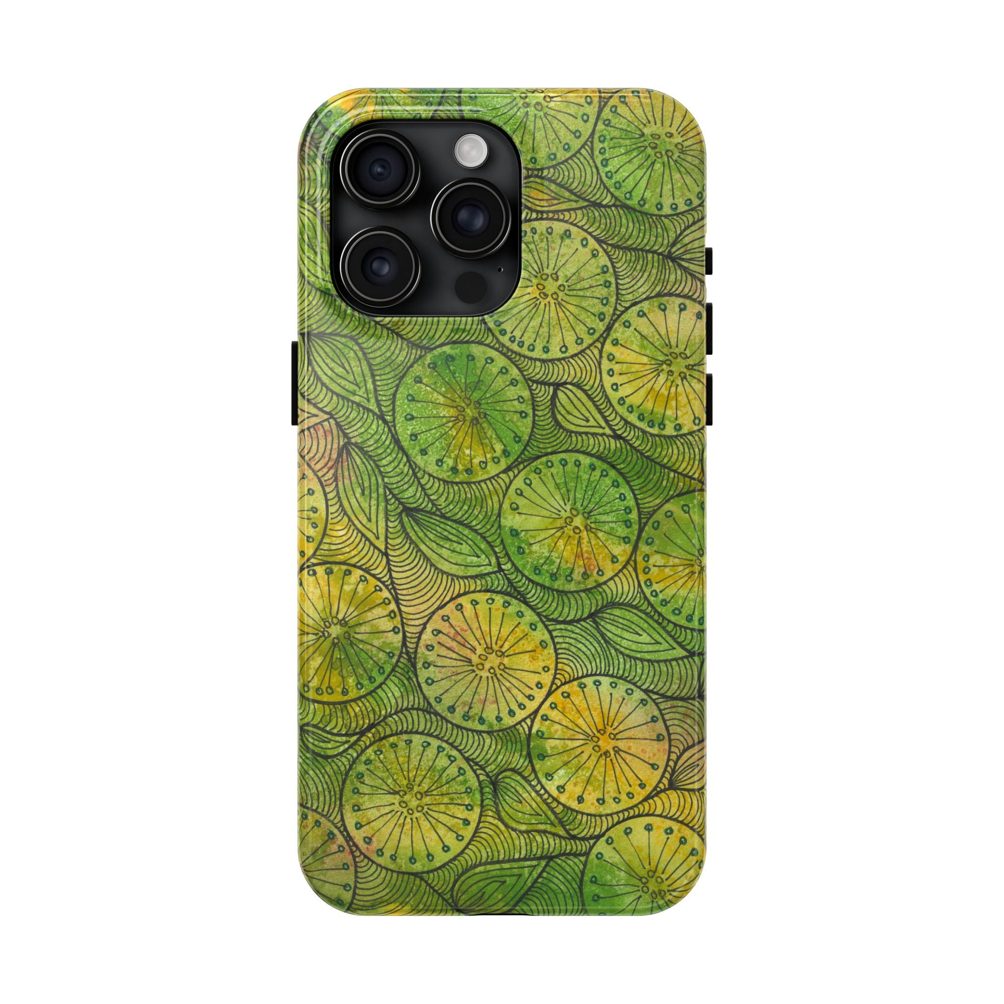Tough Phone Case - All iPhones and Samsung Galaxys - Exciting Abstract Design #63 Margarita Mondays
