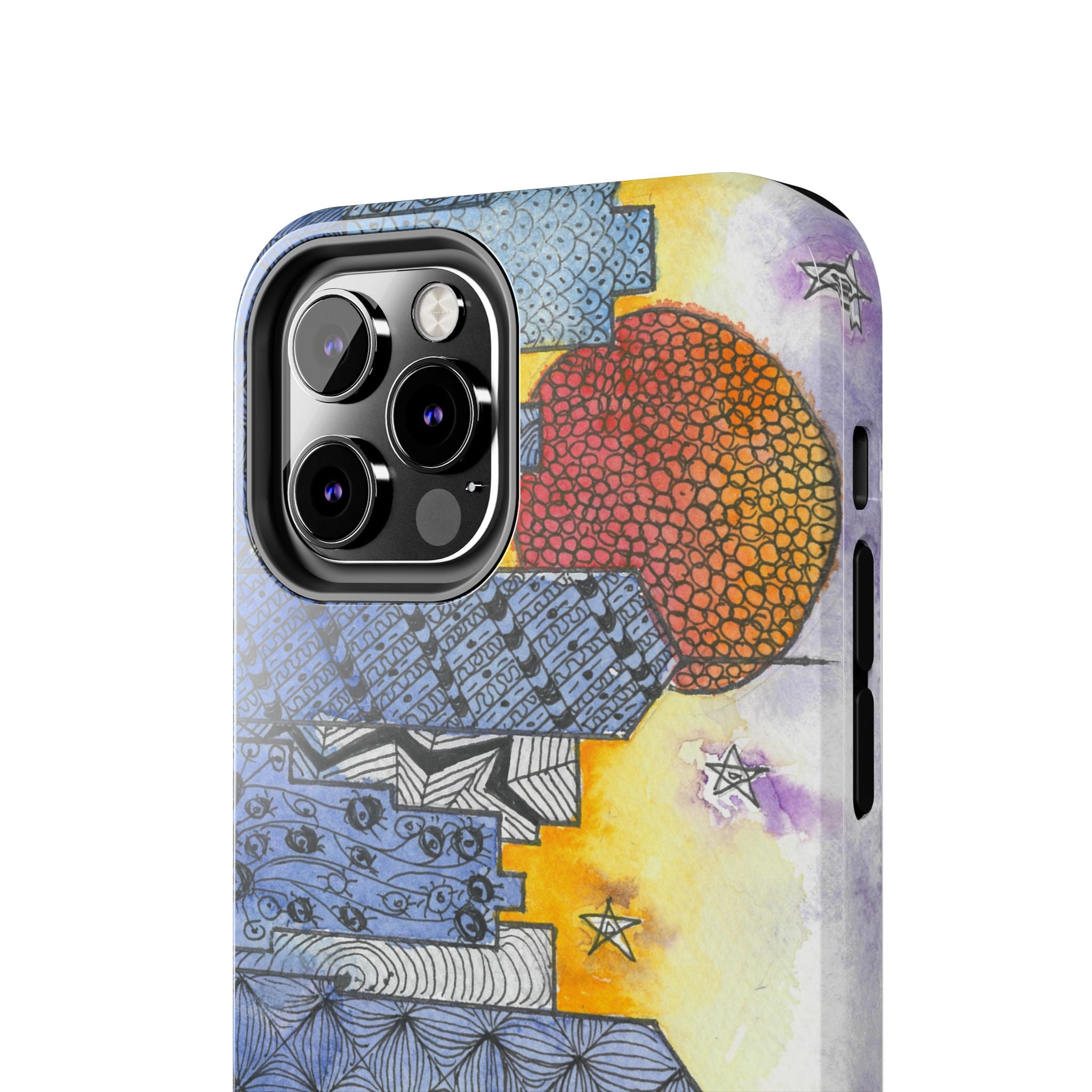 Tough Phone Case - All iPhones and Samsung Galaxys - Exciting Abstract Design #5 In The Shadows
