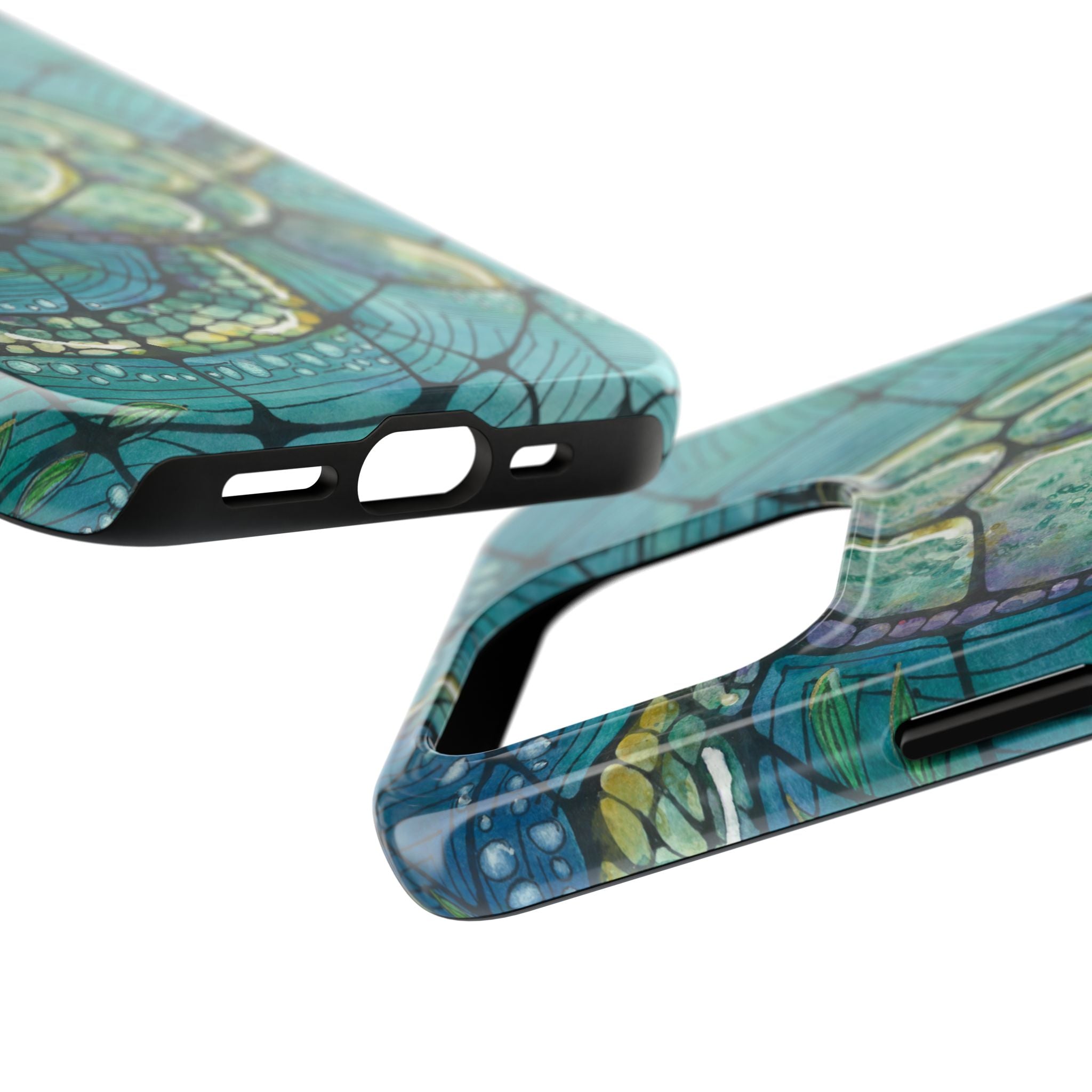 Tough Phone Case - All iPhones and Samsung Galaxys - Exciting Abstract Design #73 Turtling Along