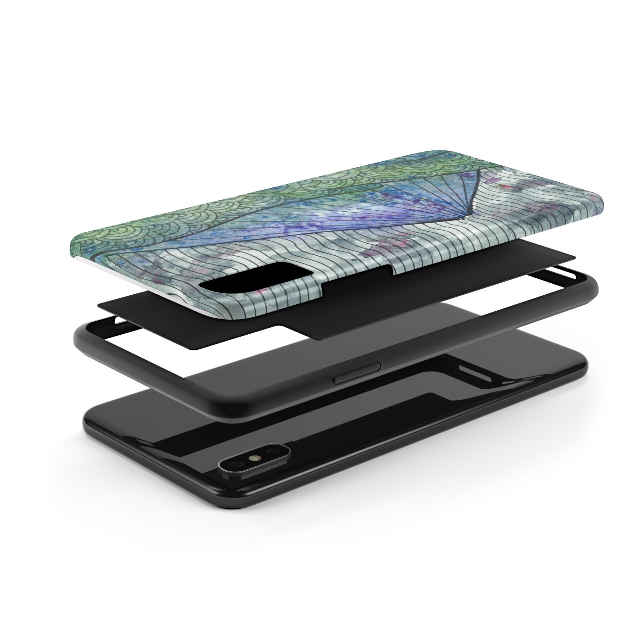Tough Phone Case - All iPhones and Samsung Galaxys - Exciting Abstract Design #90 Rtanj Pyramid - Serbia
