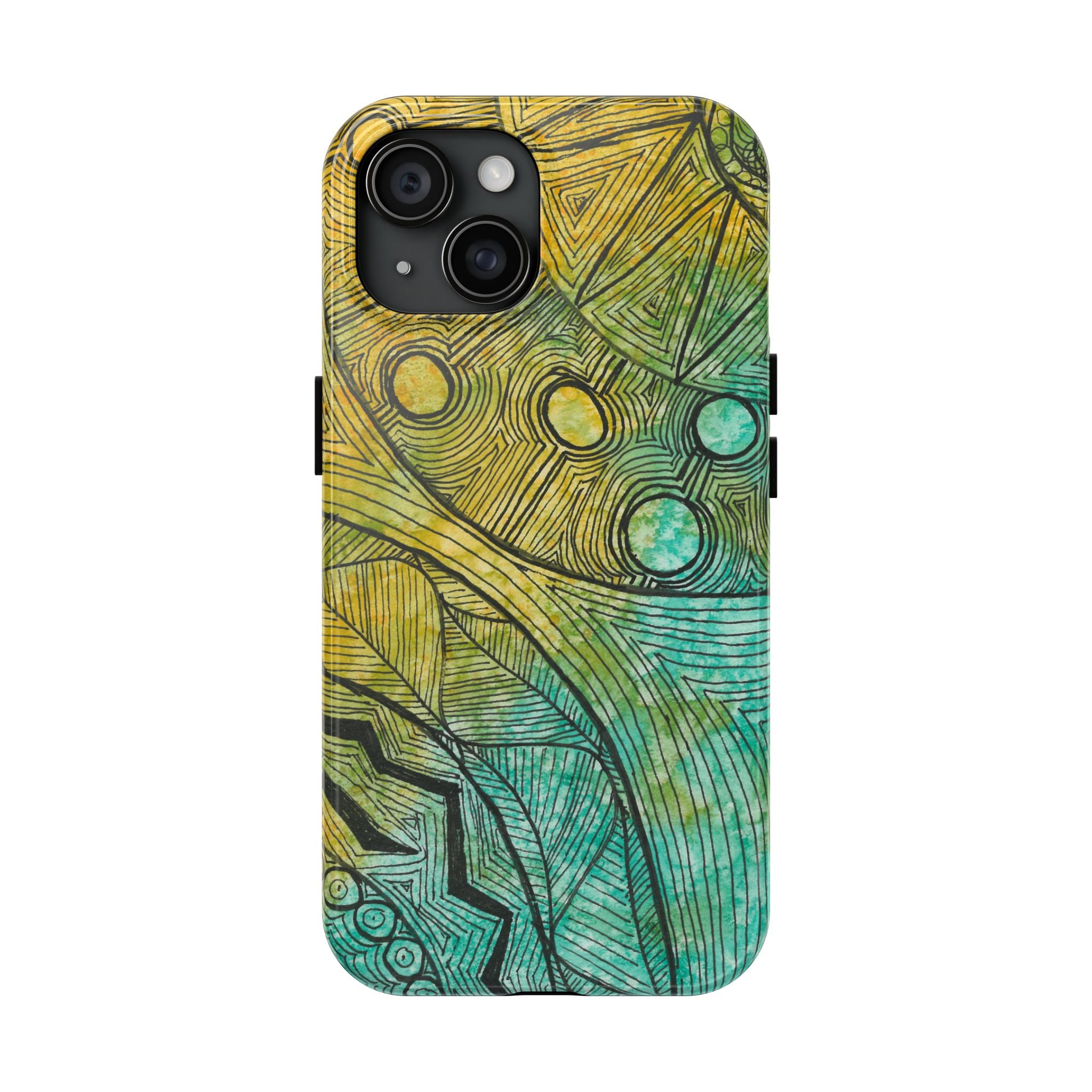 Tough Phone Case - All iPhones and Samsung Galaxys - Exciting Abstract Design #27 Come What May
