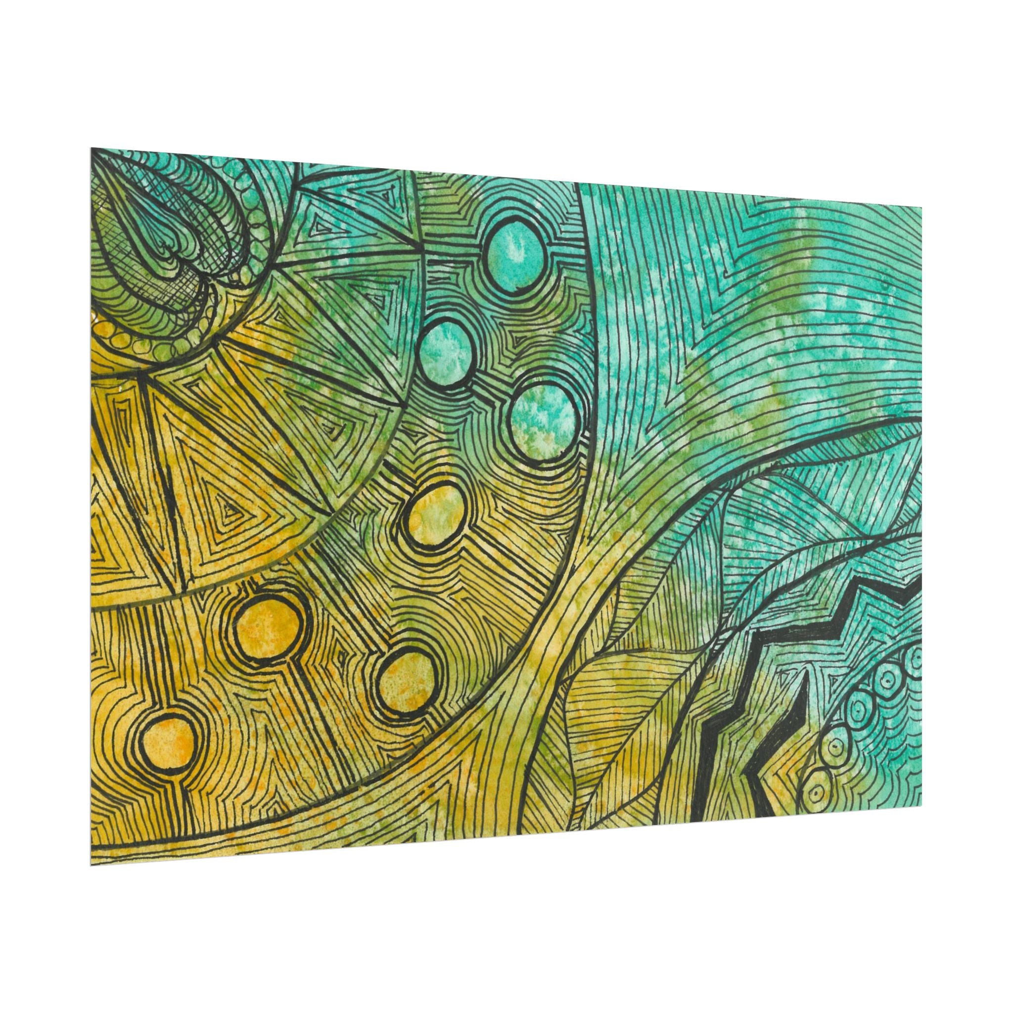 Large Colourful Wall Art, Posters & Prints, For Office, Bedroom or Living Room, or Special Gift #27 Come What May