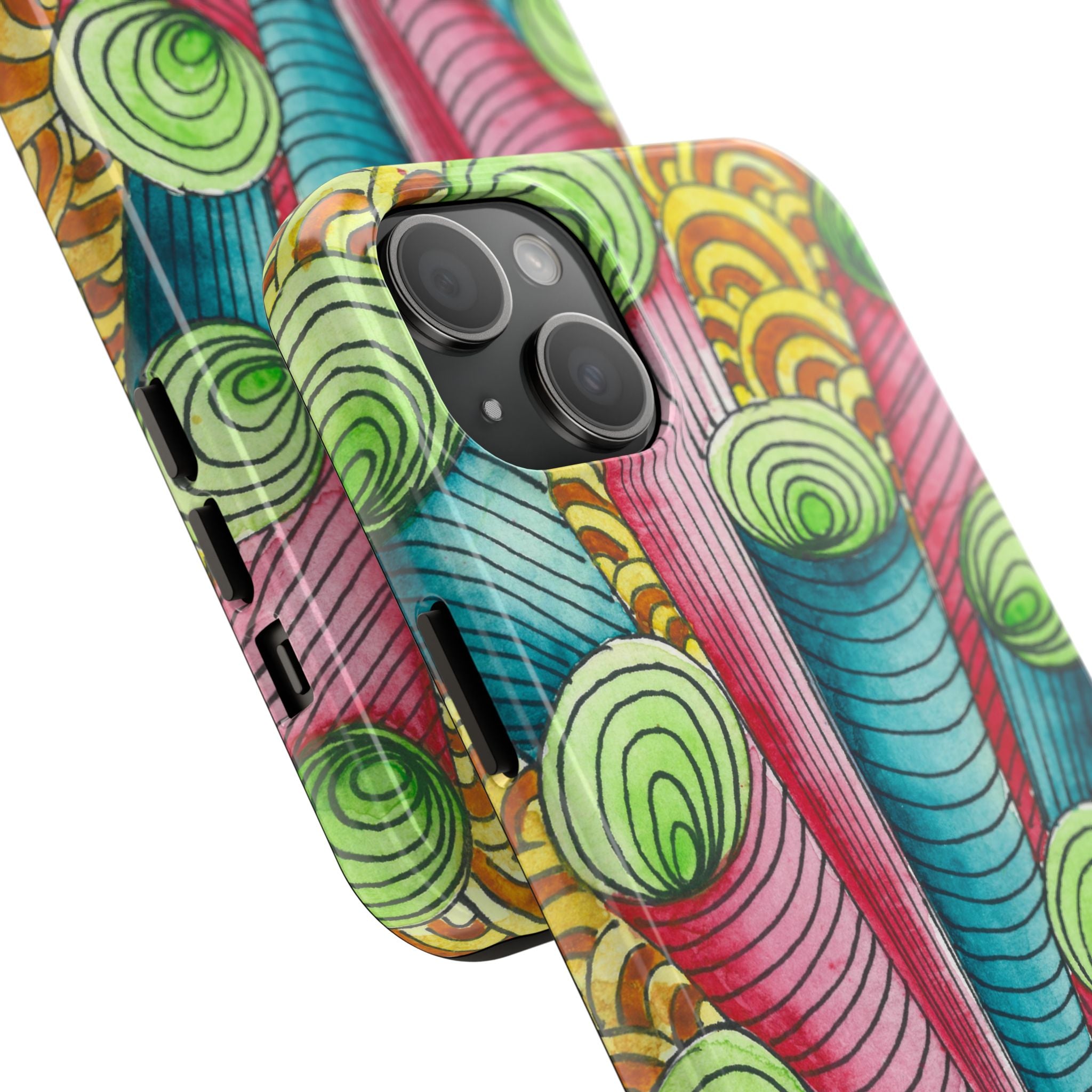 Tough Phone Case - All iPhones and Samsung Galaxys - Exciting Abstract Design #93 On A Mission