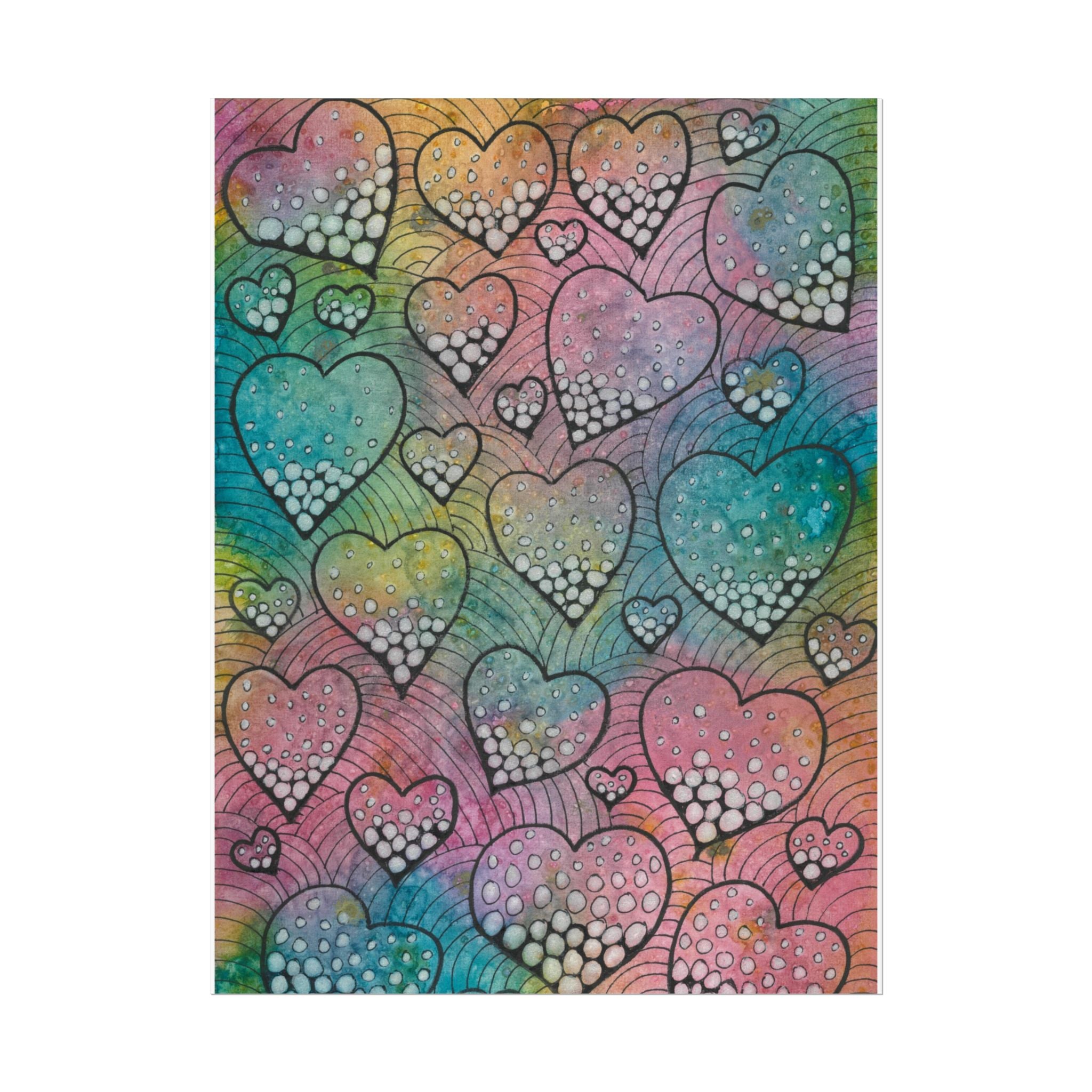 Large Colourful Wall Art, Posters & Prints, For Office, Bedroom or Living Room, or Special Gift #97 What's Love Got To Do With It?