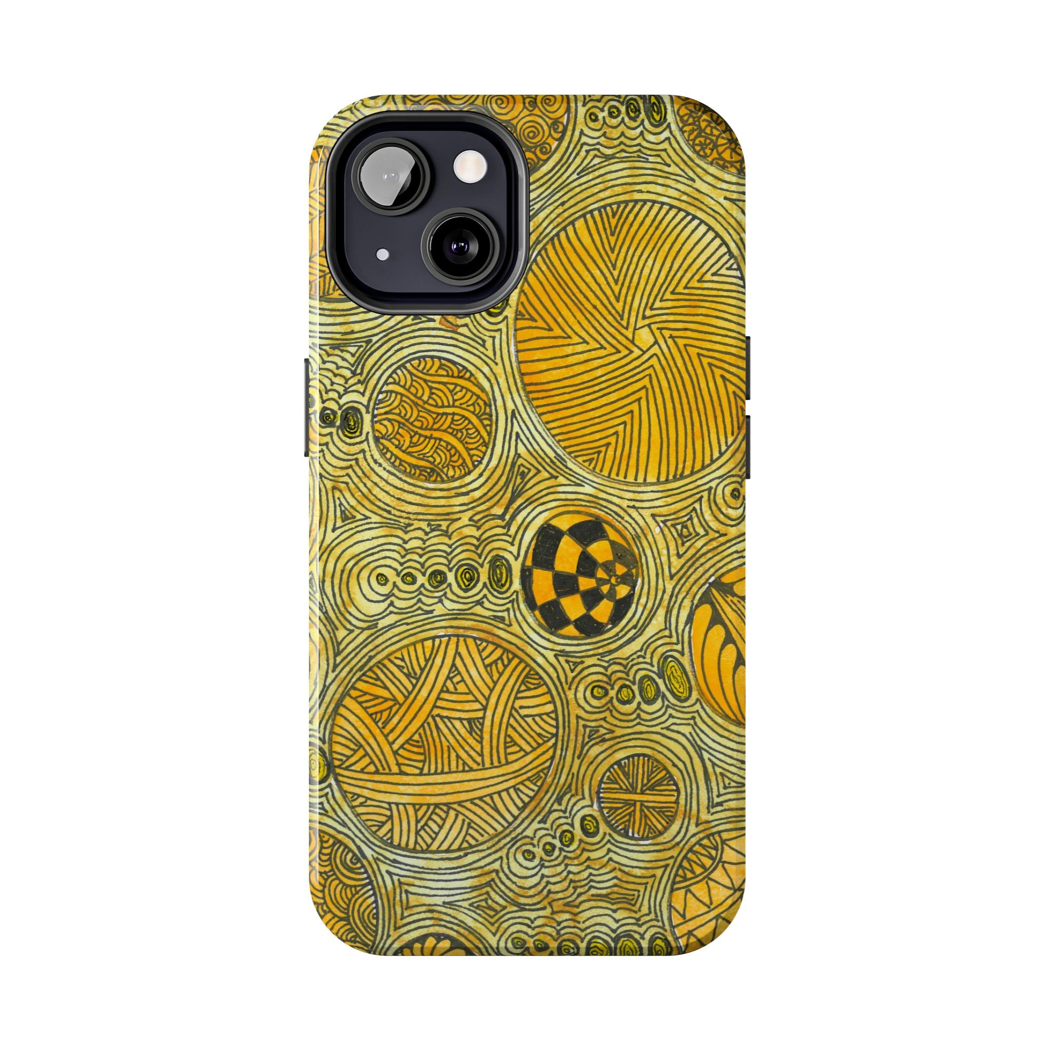 Tough Phone Case - All iPhones and Samsung Galaxys - Exciting Abstract Design #38 The Conversationalist