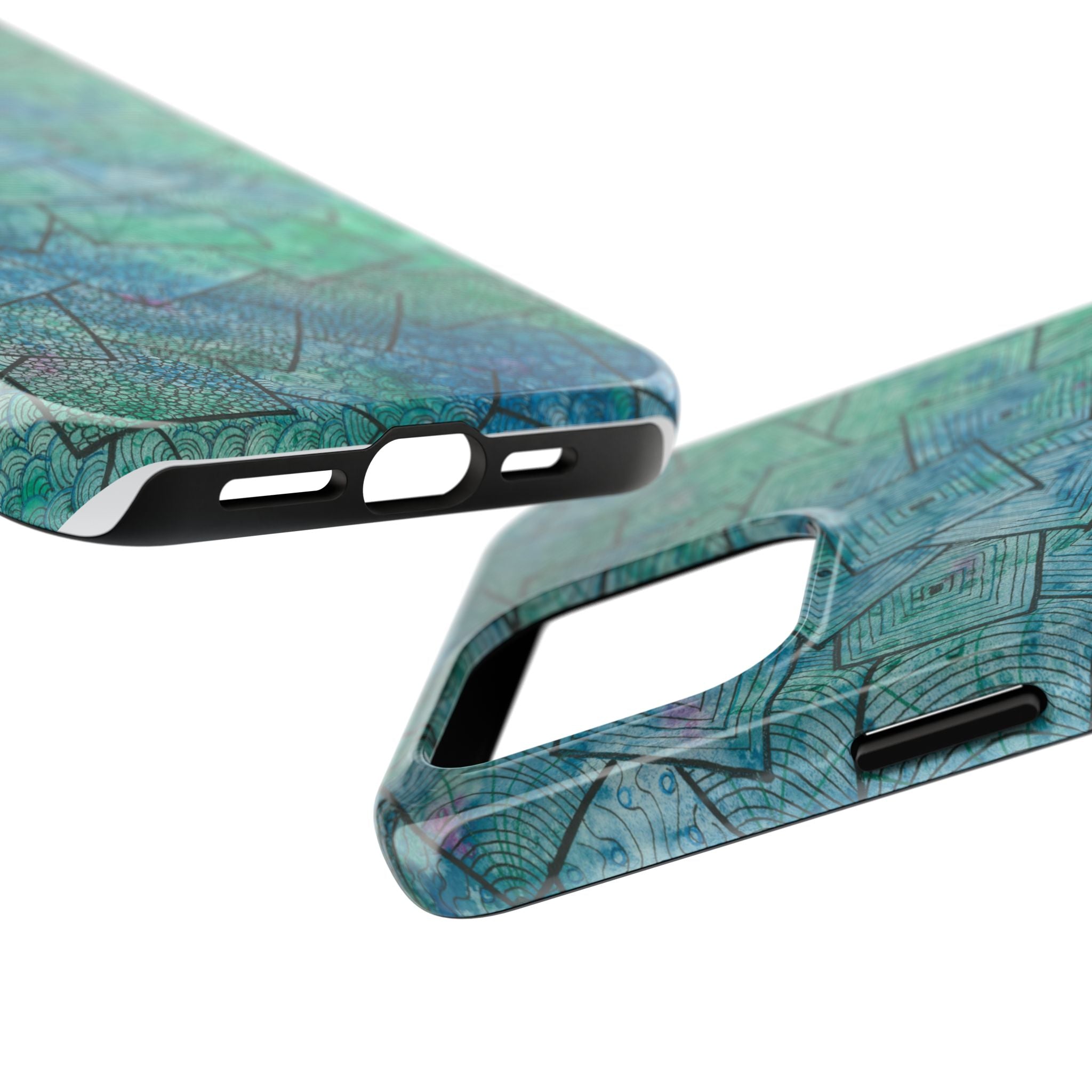 Tough Phone Case - All iPhones and Samsung Galaxys - Exciting Abstract Design #65 And The Answer Is