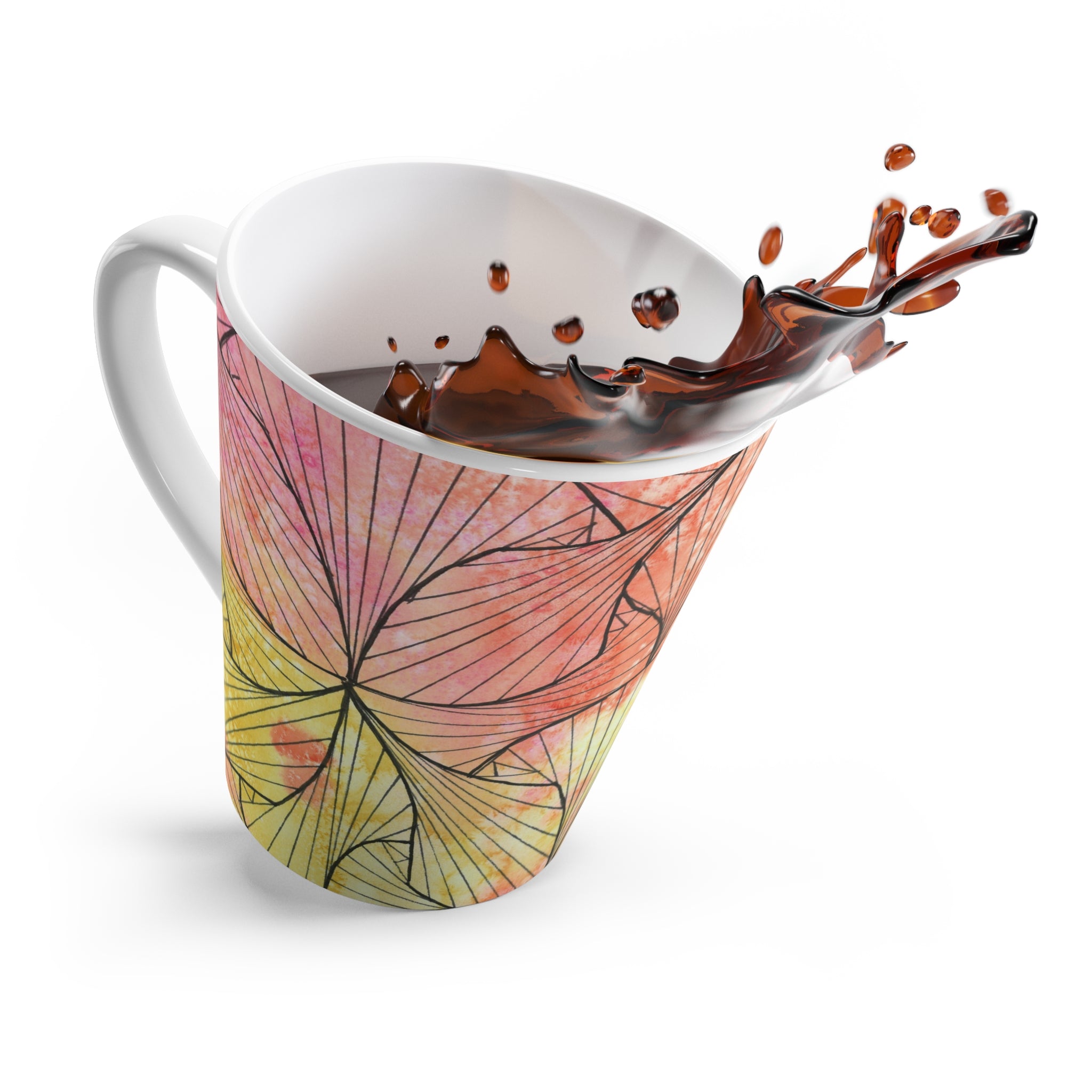 Coffee Mugs and Cups. Colourful Abstract Designs. Perfect for Home, Office or Special Gift #39 Impossible They Said