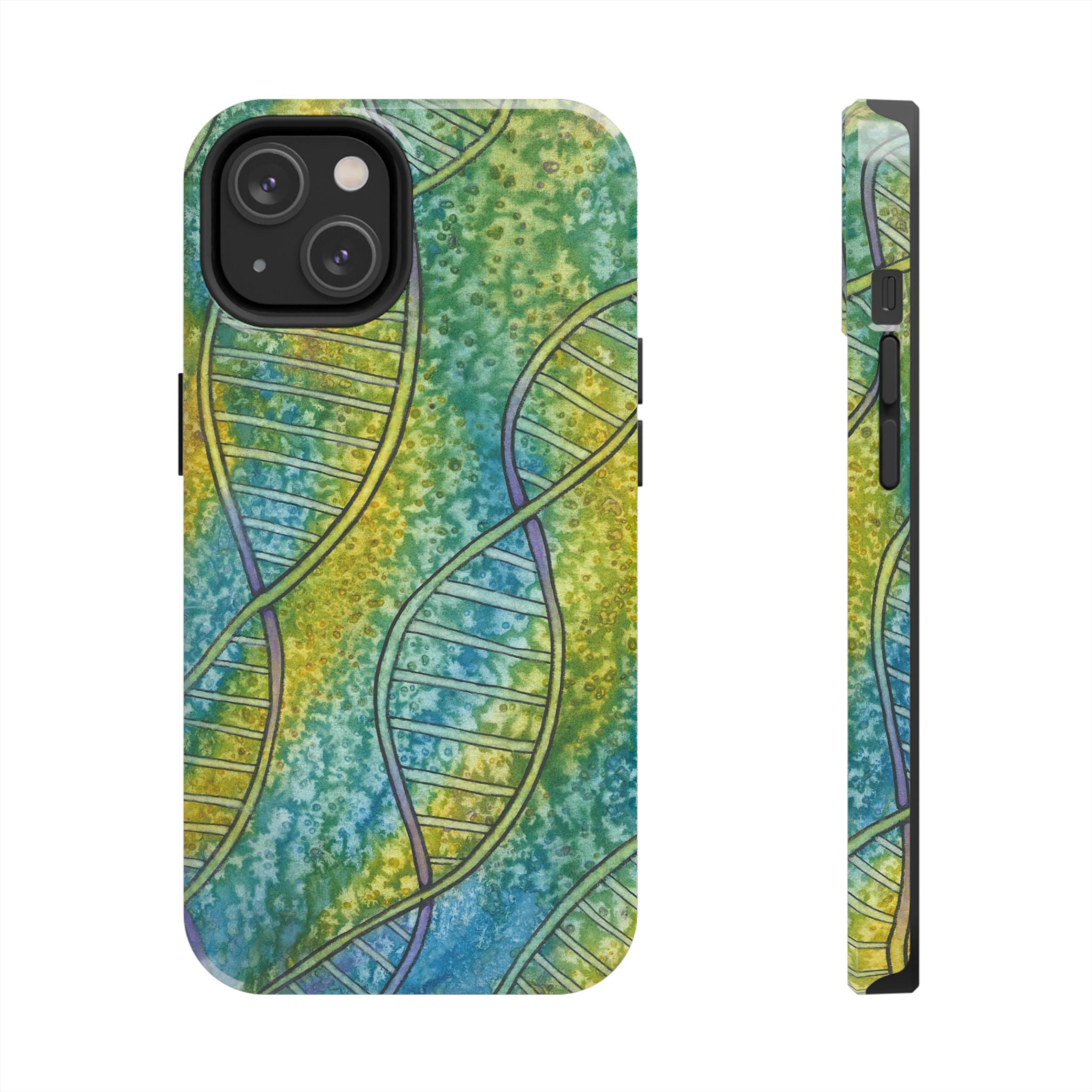 Tough Phone Case - All iPhones and Samsung Galaxys - Exciting Abstract Design #99 Crop of DNA