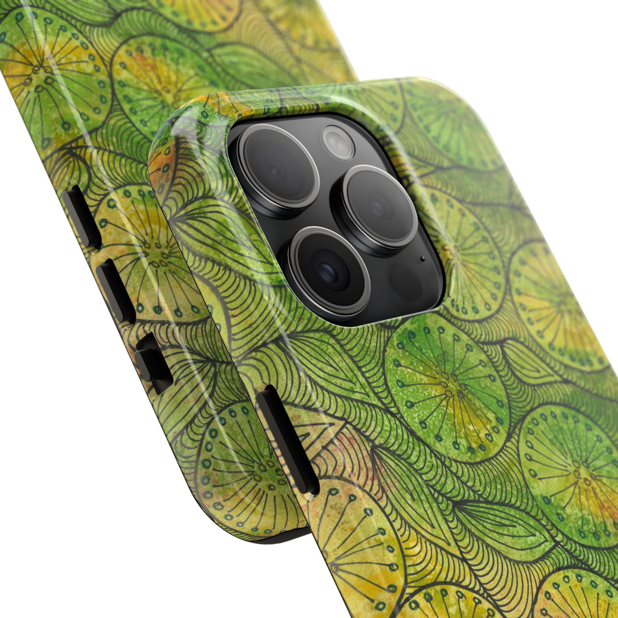 Tough Phone Case - All iPhones and Samsung Galaxys - Exciting Abstract Design #63 Margarita Mondays