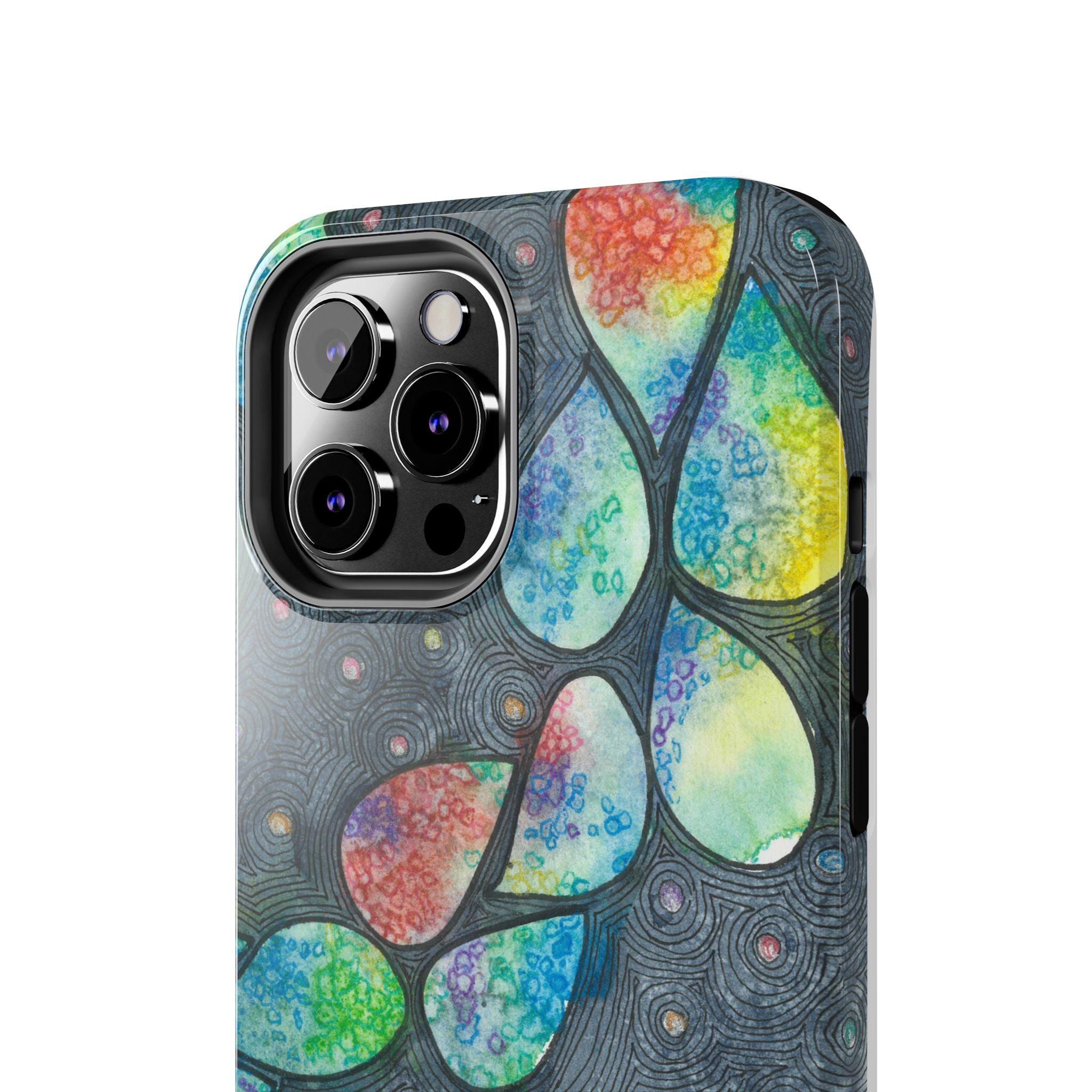 Tough Phone Case - All iPhones and Samsung Galaxys - Exciting Abstract Design #30 Give Us A Minute