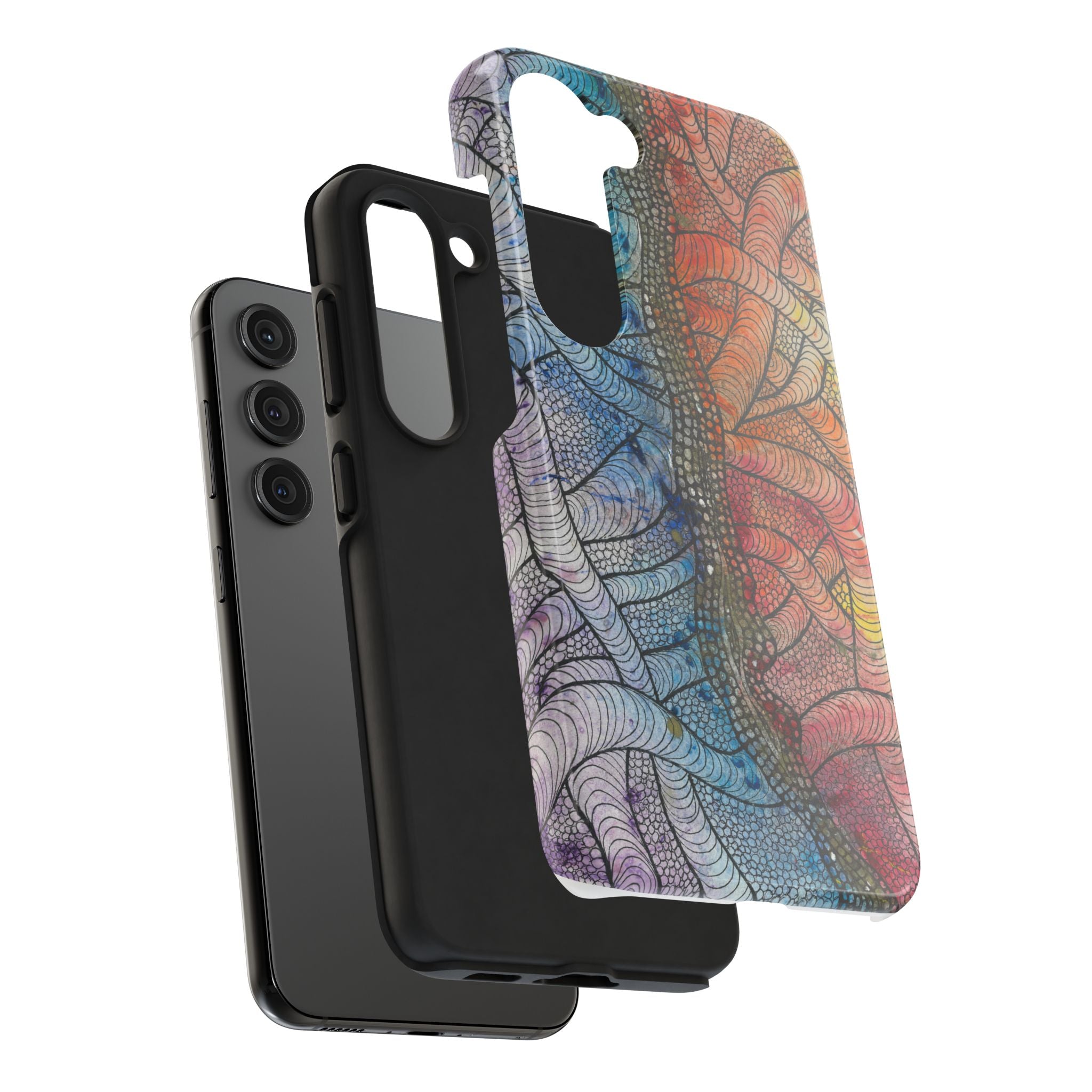 Tough Phone Case - All iPhones and Samsung Galaxys - Exciting Abstract Design #72 After The End