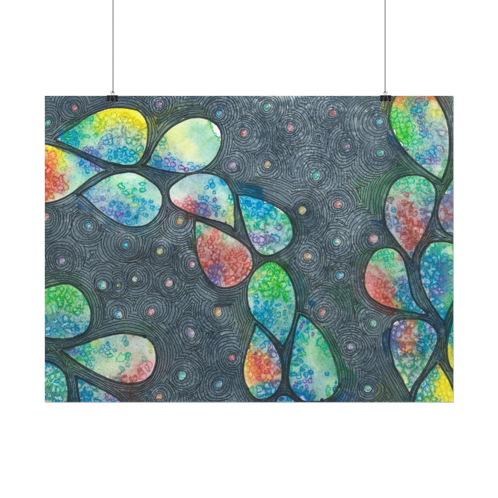 Large Colourful Wall Art, Posters & Prints, For Office, Bedroom or Living Room, or Special Gift #30 Give Us A Minute