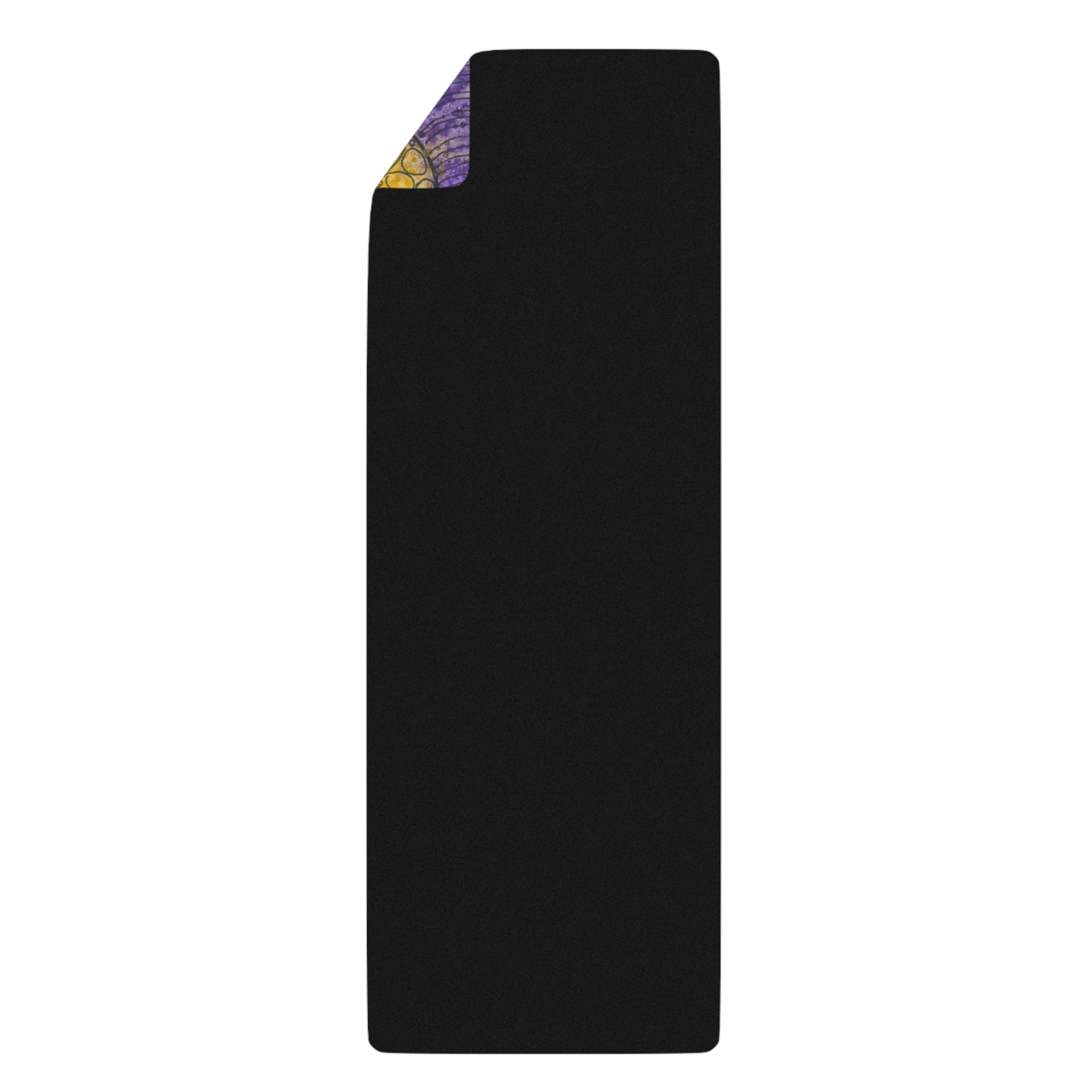 Yoga Mats and Gym Mats. Colourful Abstract Designs. Perfect for Home, Yoga or Gym Class, or a Special Gift #64 Is Now A Good Time