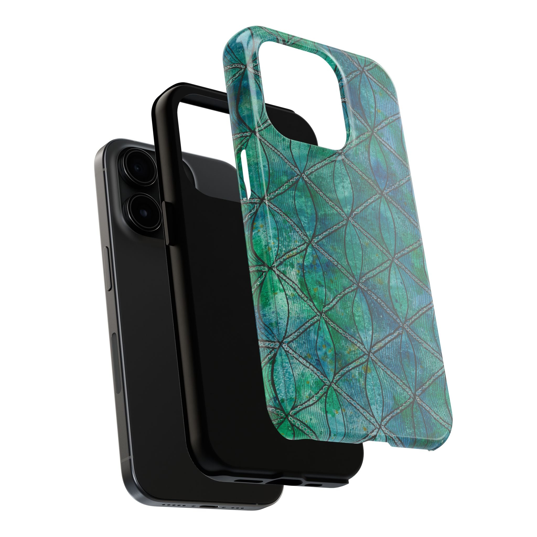 Tough Phone Case - All iPhones and Samsung Galaxys - Exciting Abstract Design #58 How's the Serenity
