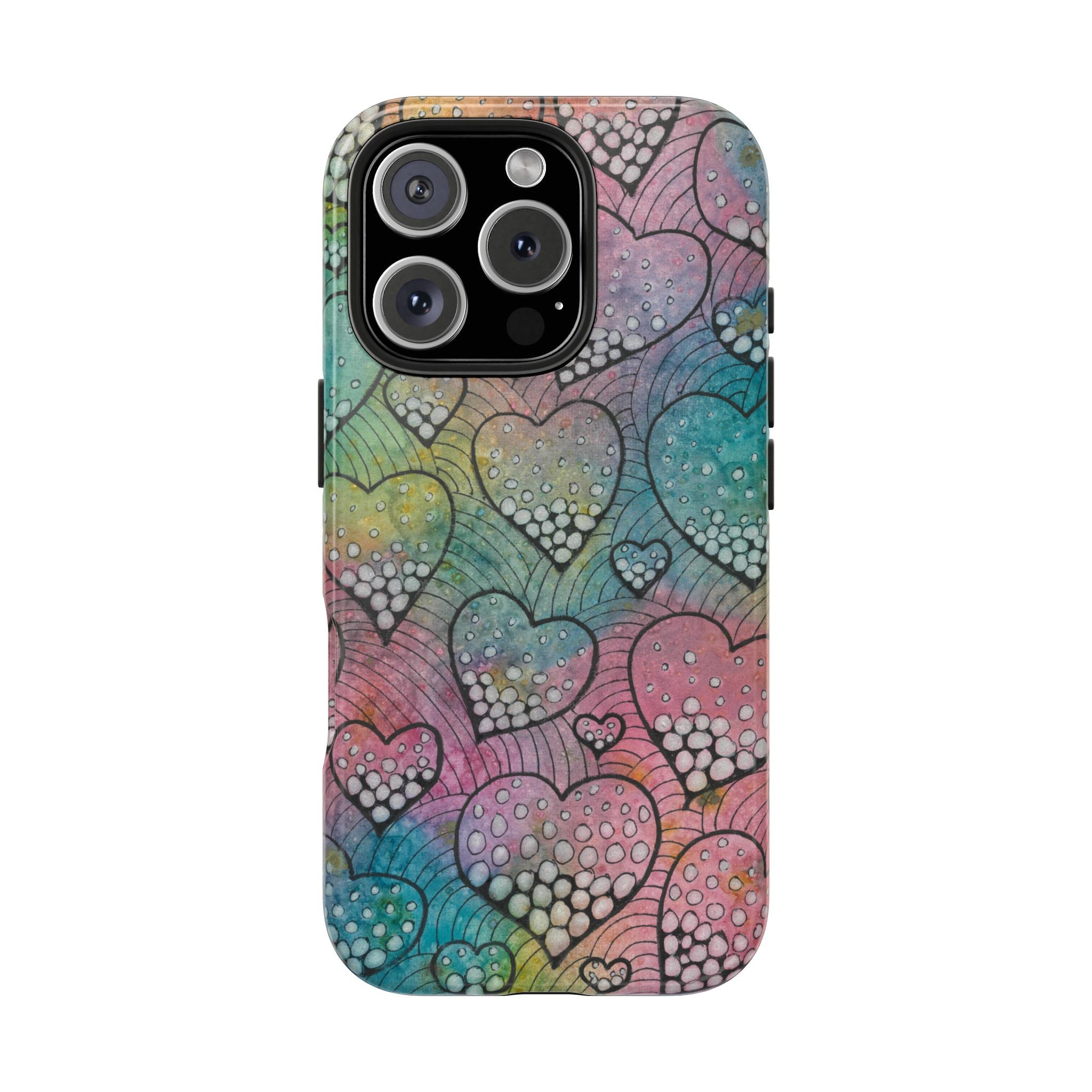 Tough Phone Case - All iPhones and Samsung Galaxys - Exciting Abstract Design #97 What's Love Got To Do With It