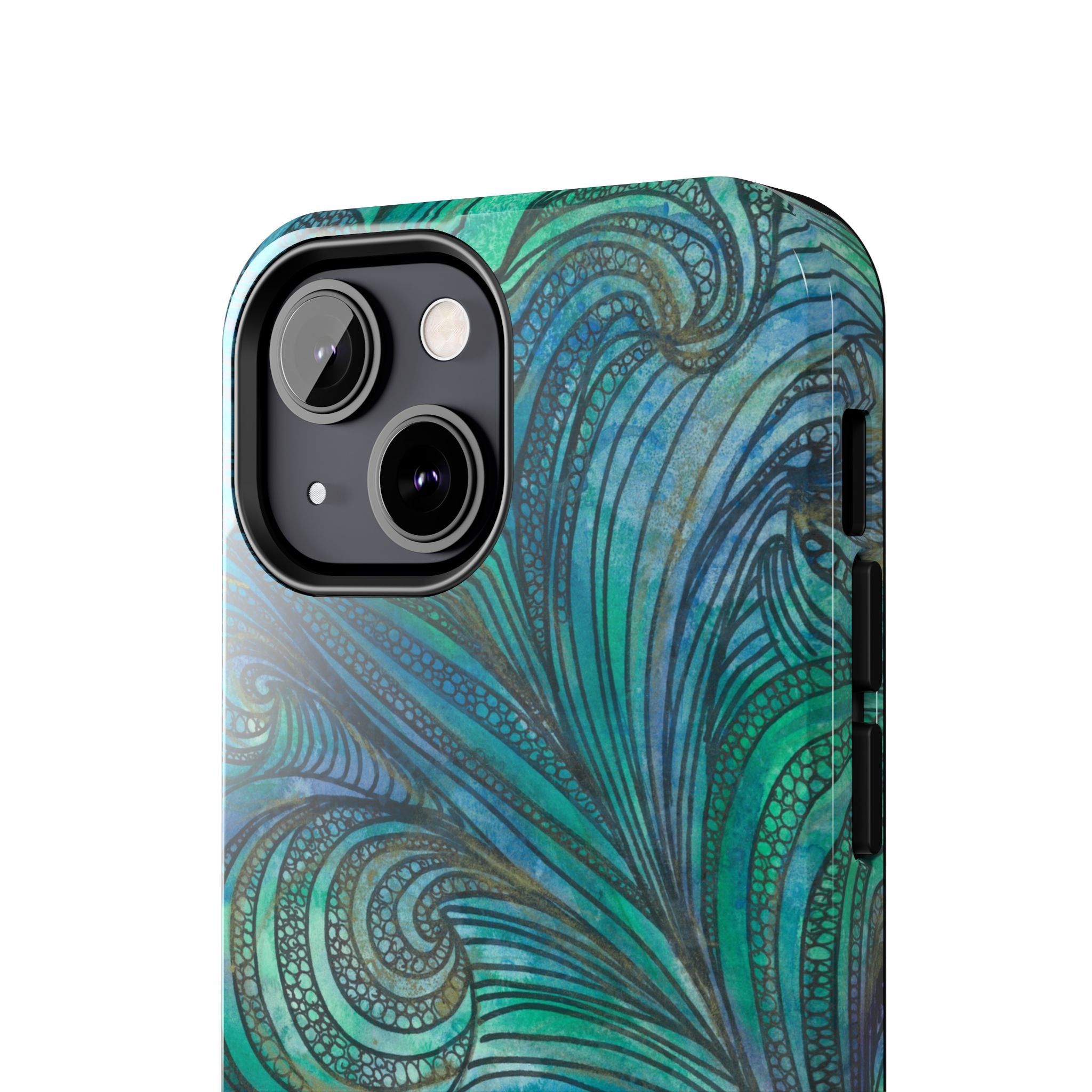 Tough Phone Case - All iPhones and Samsung Galaxys - Exciting Abstract Design #71 Call Of The Sea