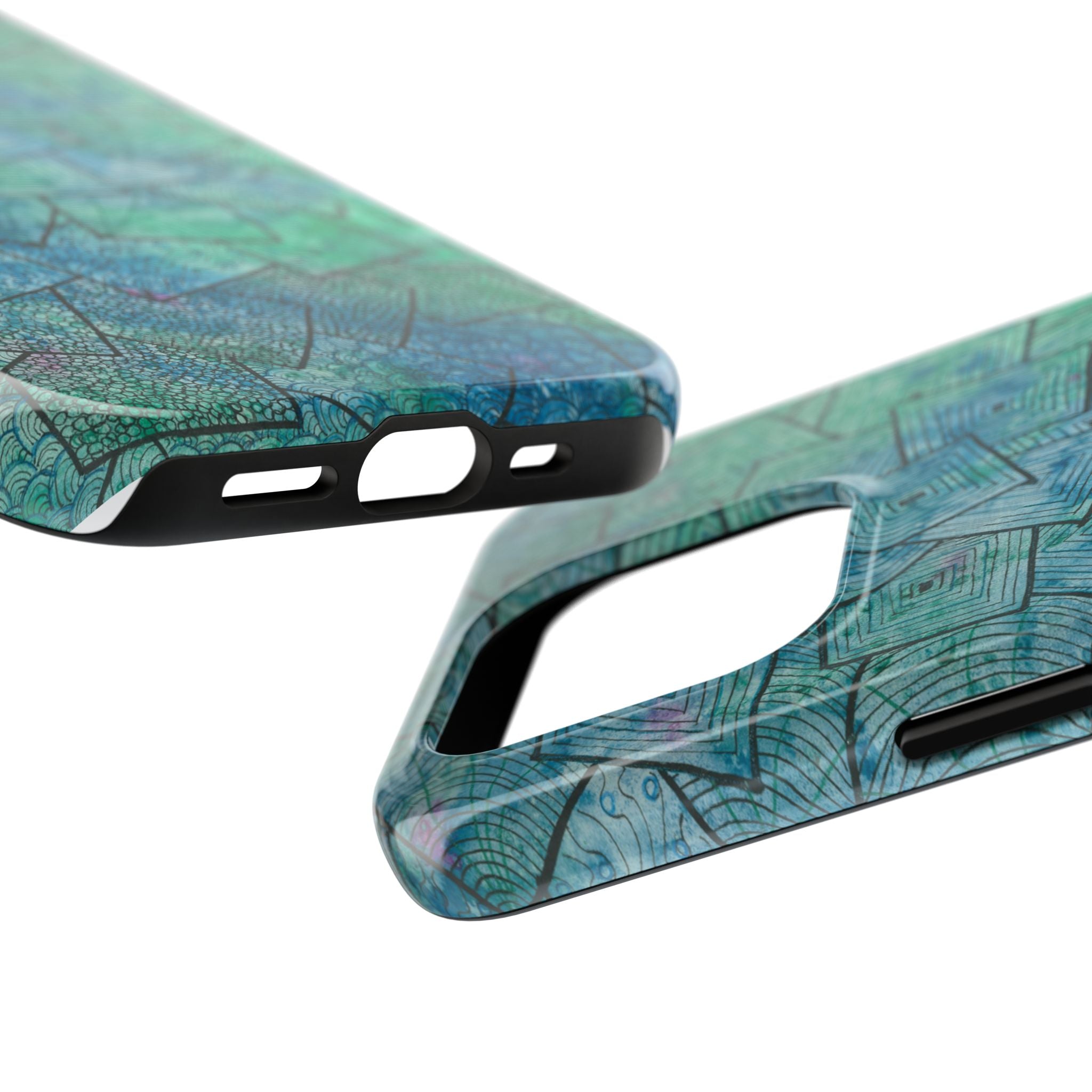Tough Phone Case - All iPhones and Samsung Galaxys - Exciting Abstract Design #65 And The Answer Is