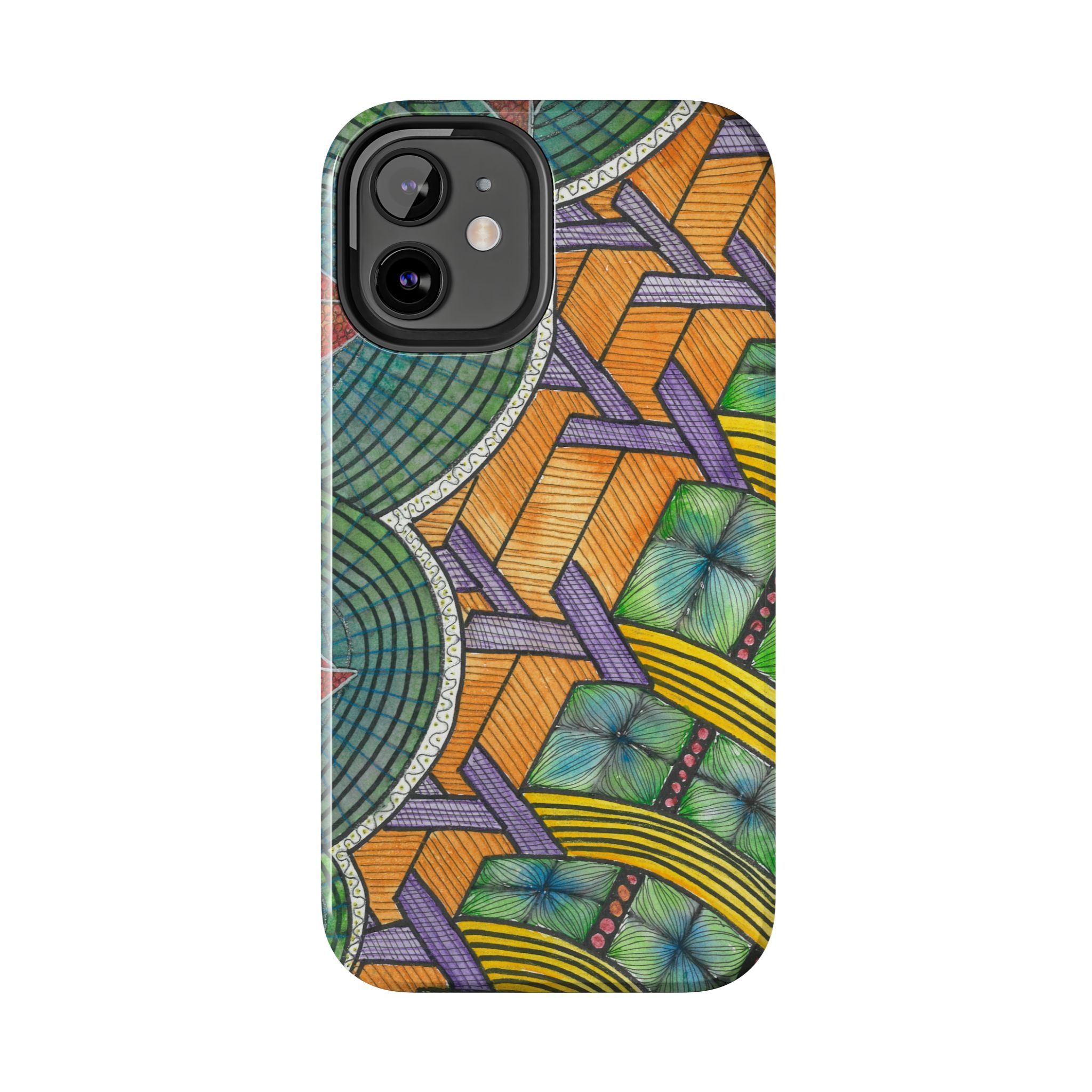 Tough Phone Case - All iPhones and Samsung Galaxys - Exciting Abstract Design #31 T'Eye Land