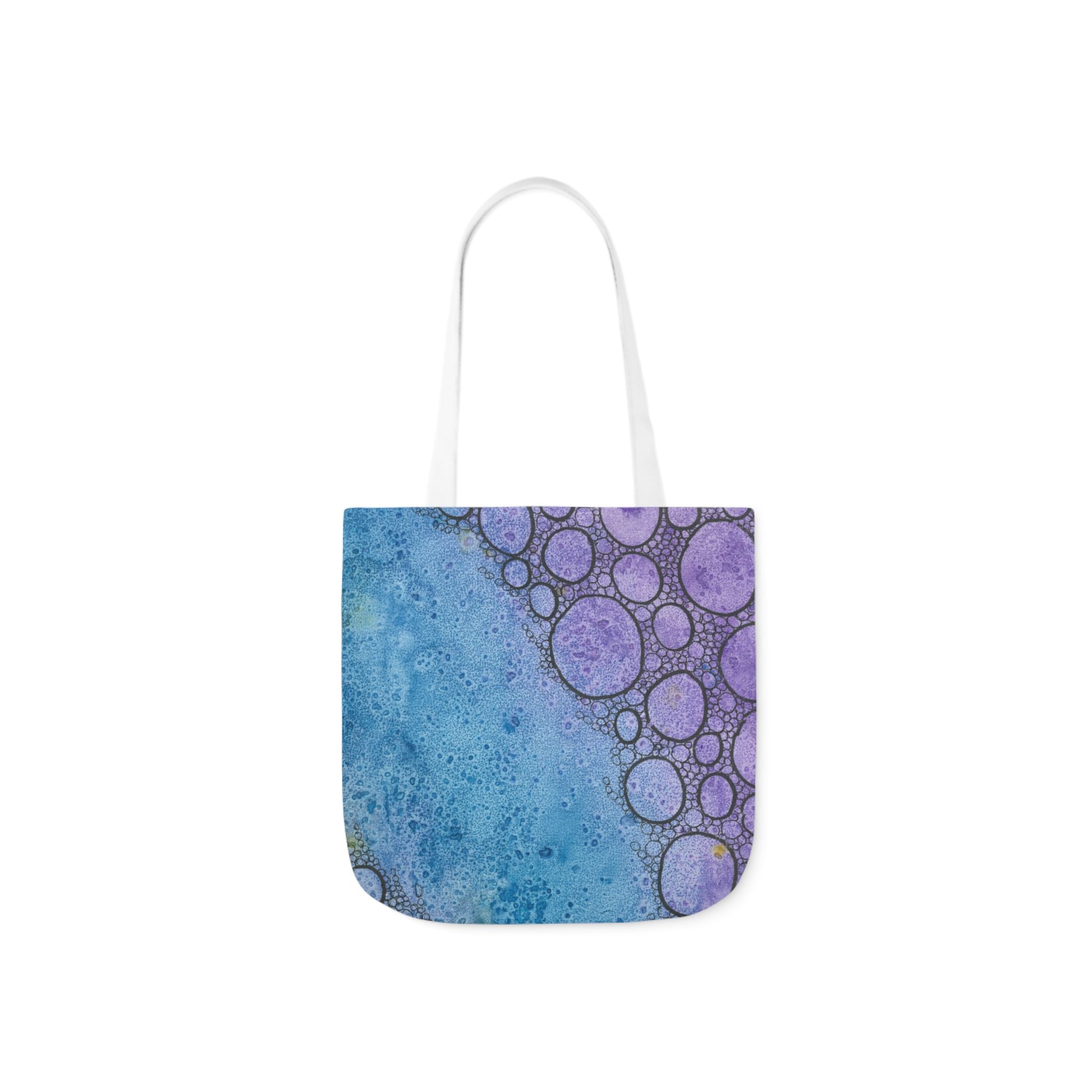 Canvas Tote Bags, Colourful Abstract Designs, 5-Color Straps, 3 Sizes.  For Family and friends or a Special Gift #66 Beam Me Up Scotty