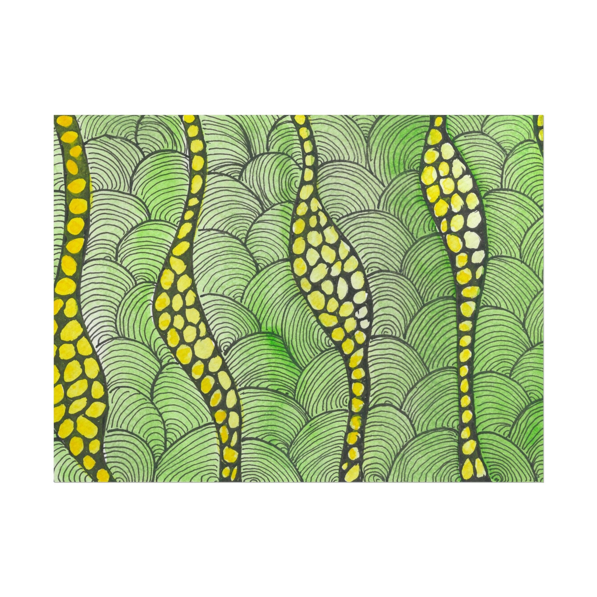 Large Colourful Wall Art, Posters & Prints, For Office, Bedroom or Living Room, or Special Gift #13 Watcha Thinking
