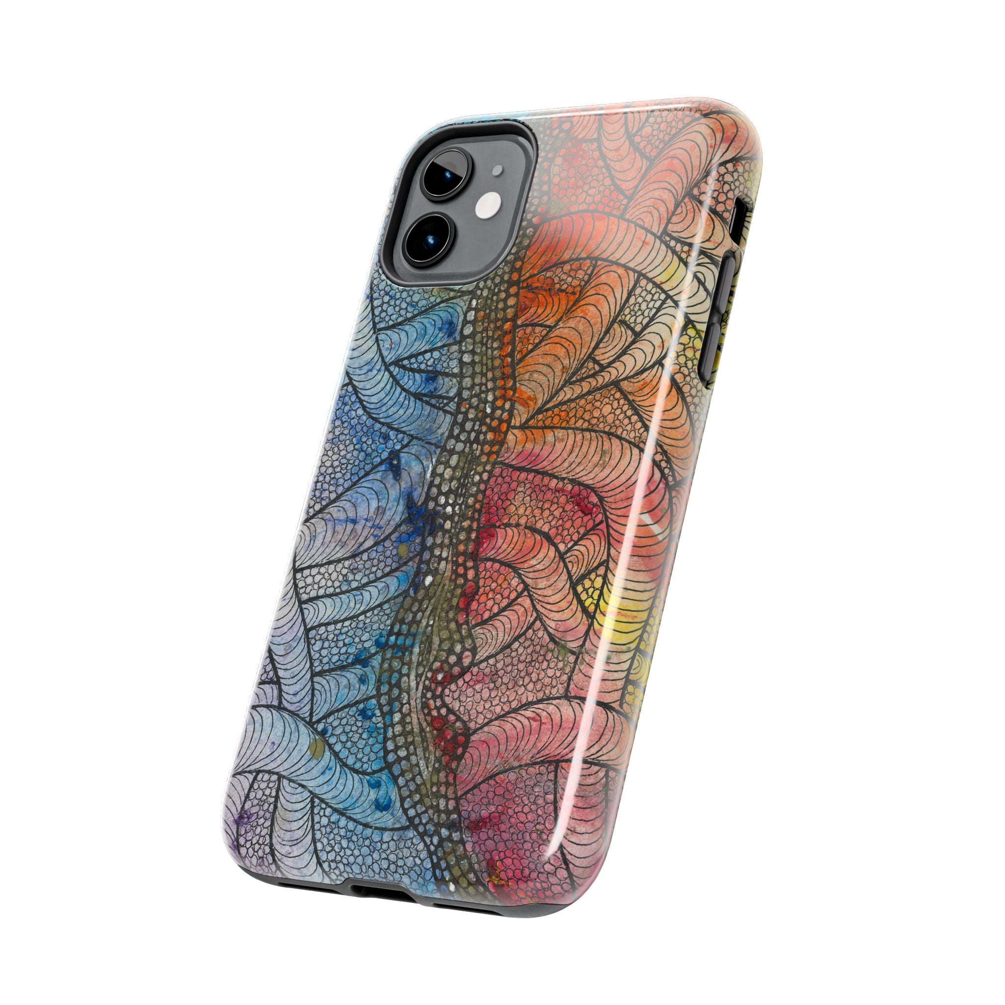 Tough Phone Case - All iPhones and Samsung Galaxys - Exciting Abstract Design #72 After The End