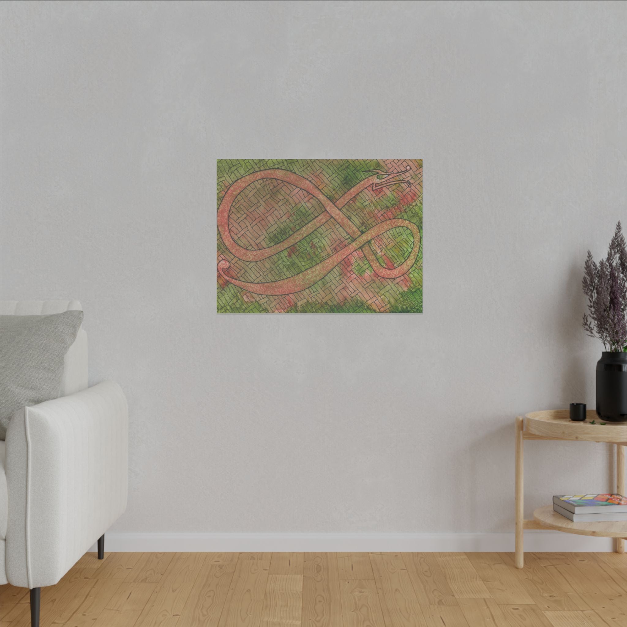 Large Colourful Wall Art, Canvas Prints, For Office, Bedroom or Living Room, or Special Gift #57 Celtic Flavours