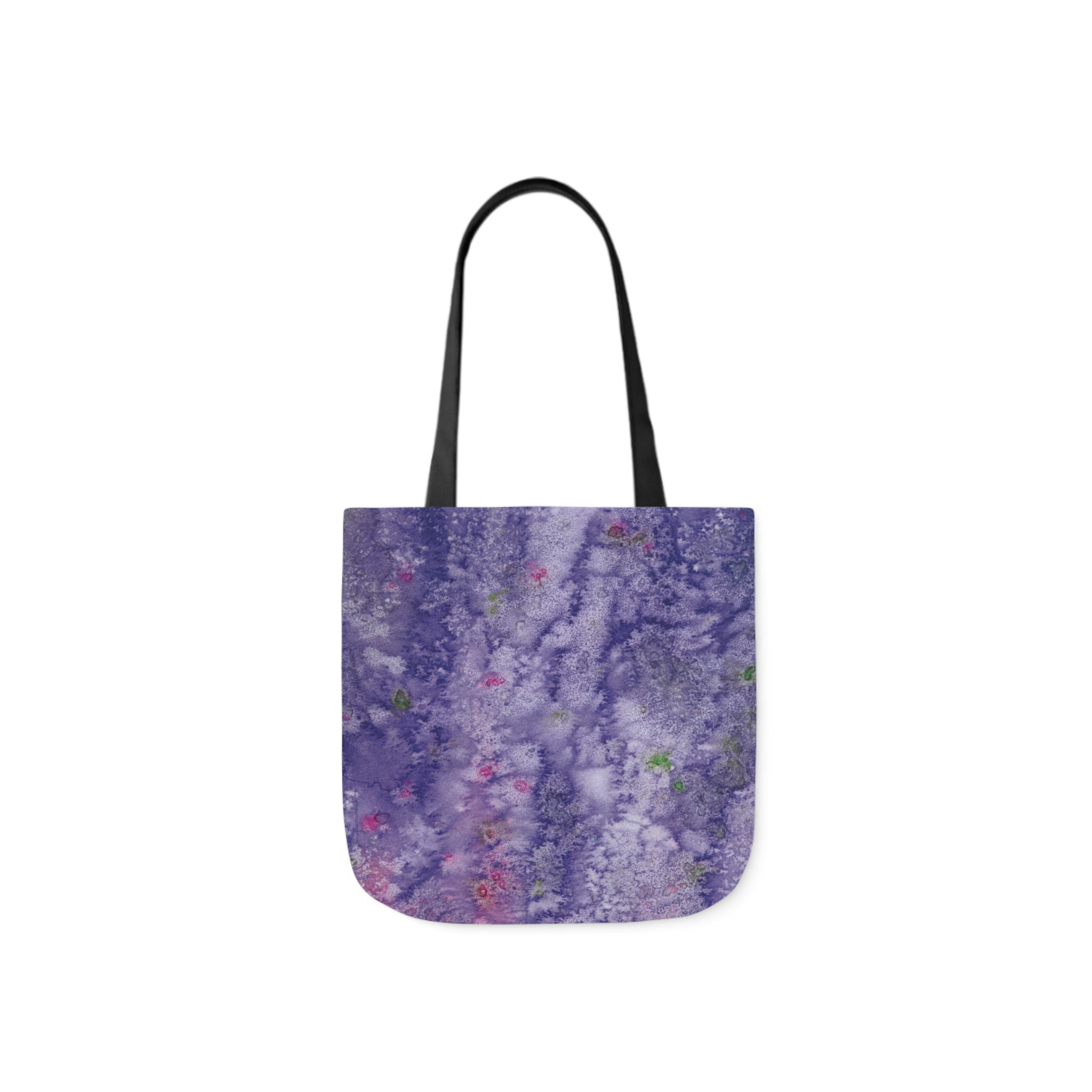 Canvas Tote Bags, Colourful Abstract Designs, 5-Color Straps, 3 Sizes.  For Family and friends or a Special Gift #86 Birthday Fairies