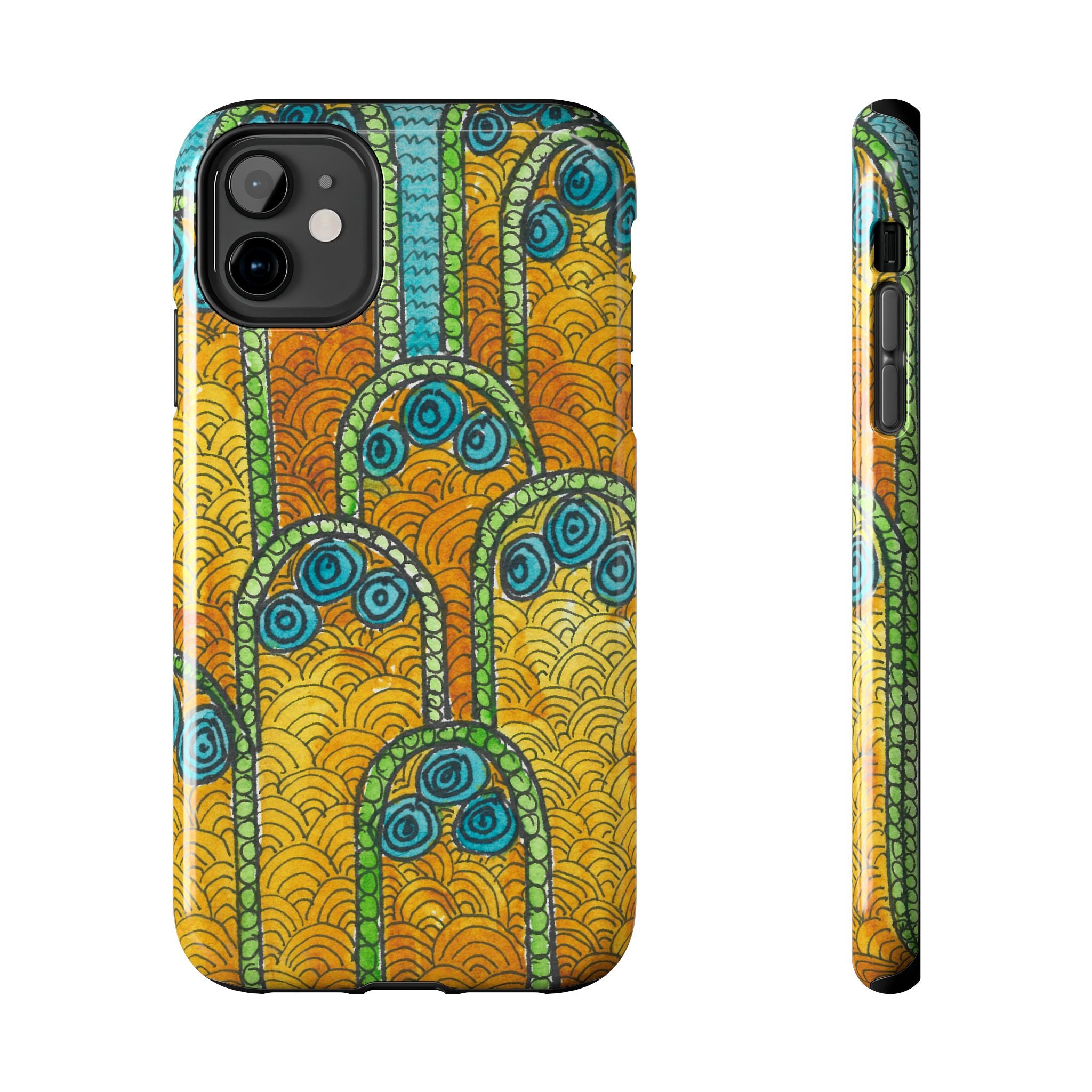 Tough Phone Case - All iPhones and Samsung Galaxys - Exciting Abstract Design #87 Belgrade Impressions - Serbia