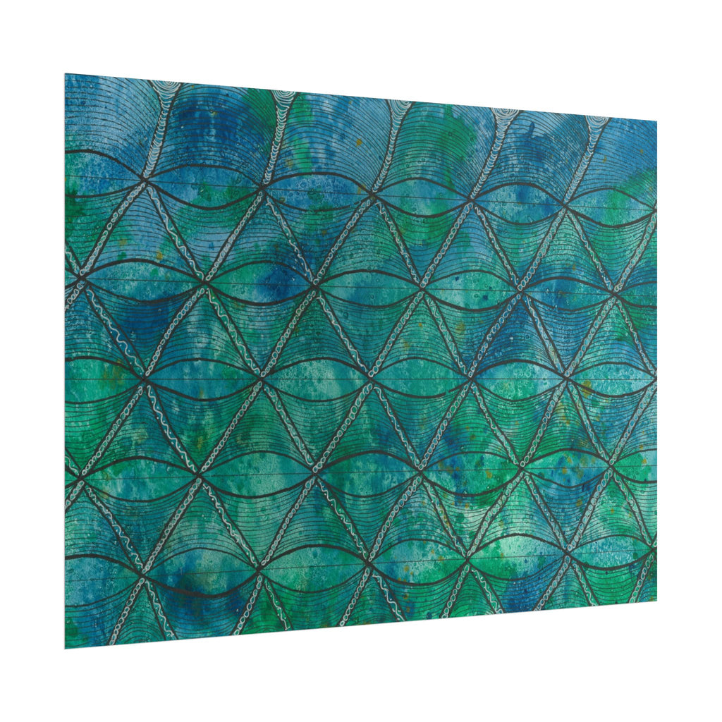 Large Colourful Wall Art, Posters & Prints, For Office, Bedroom or Living Room, or Special Gift #58 How's The Serenity?