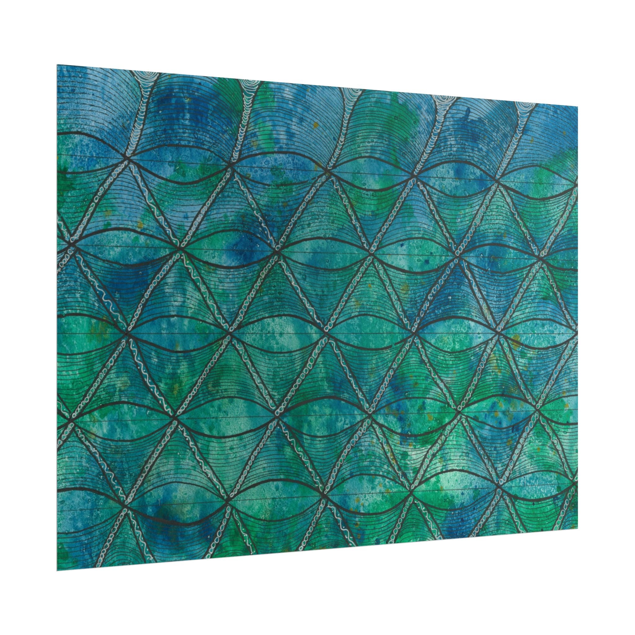 Large Colourful Wall Art, Posters & Prints, For Office, Bedroom or Living Room, or Special Gift #58 How's The Serenity?