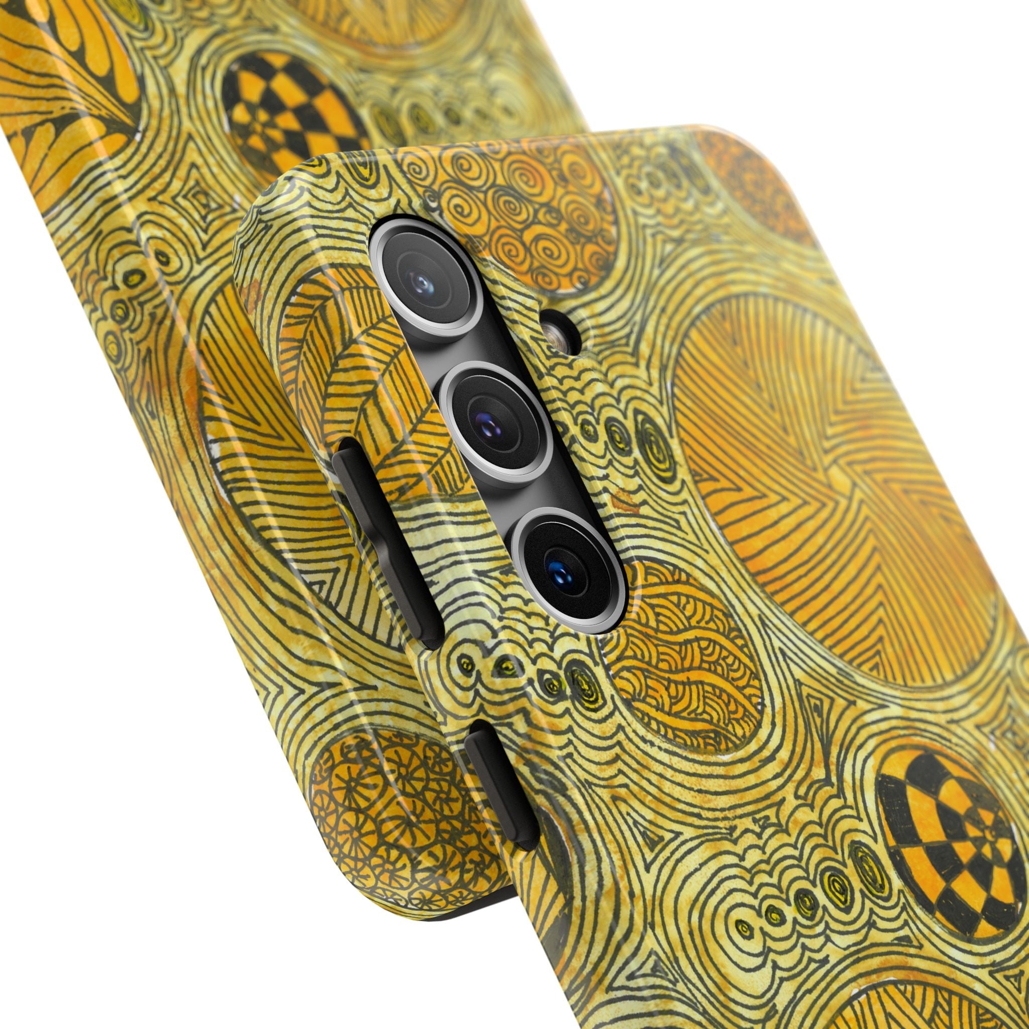 Tough Phone Case - All iPhones and Samsung Galaxys - Exciting Abstract Design #38 The Conversationalist