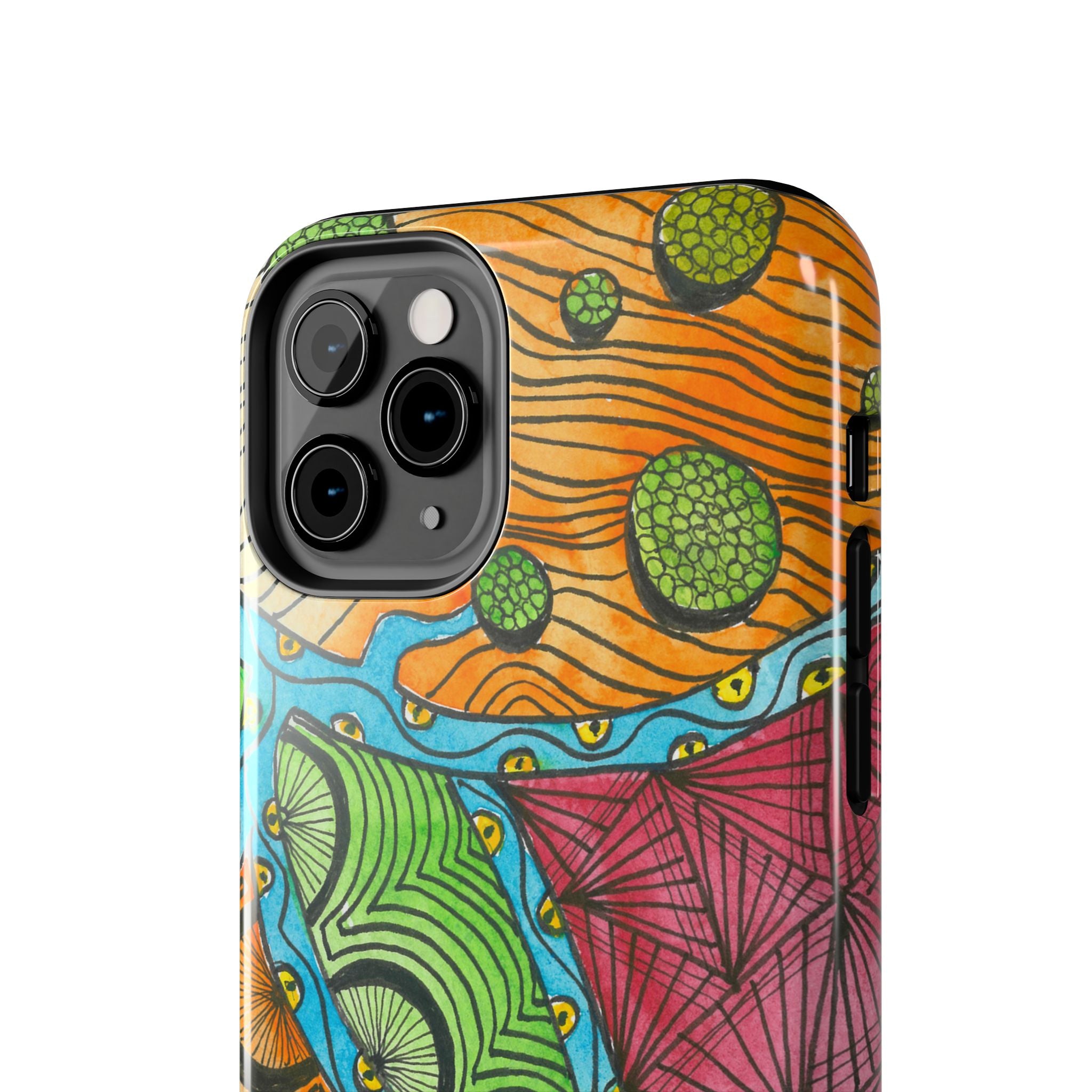Tough Phone Case - All iPhones and Samsung Galaxys - Exciting Abstract Design #11 Today's The Day