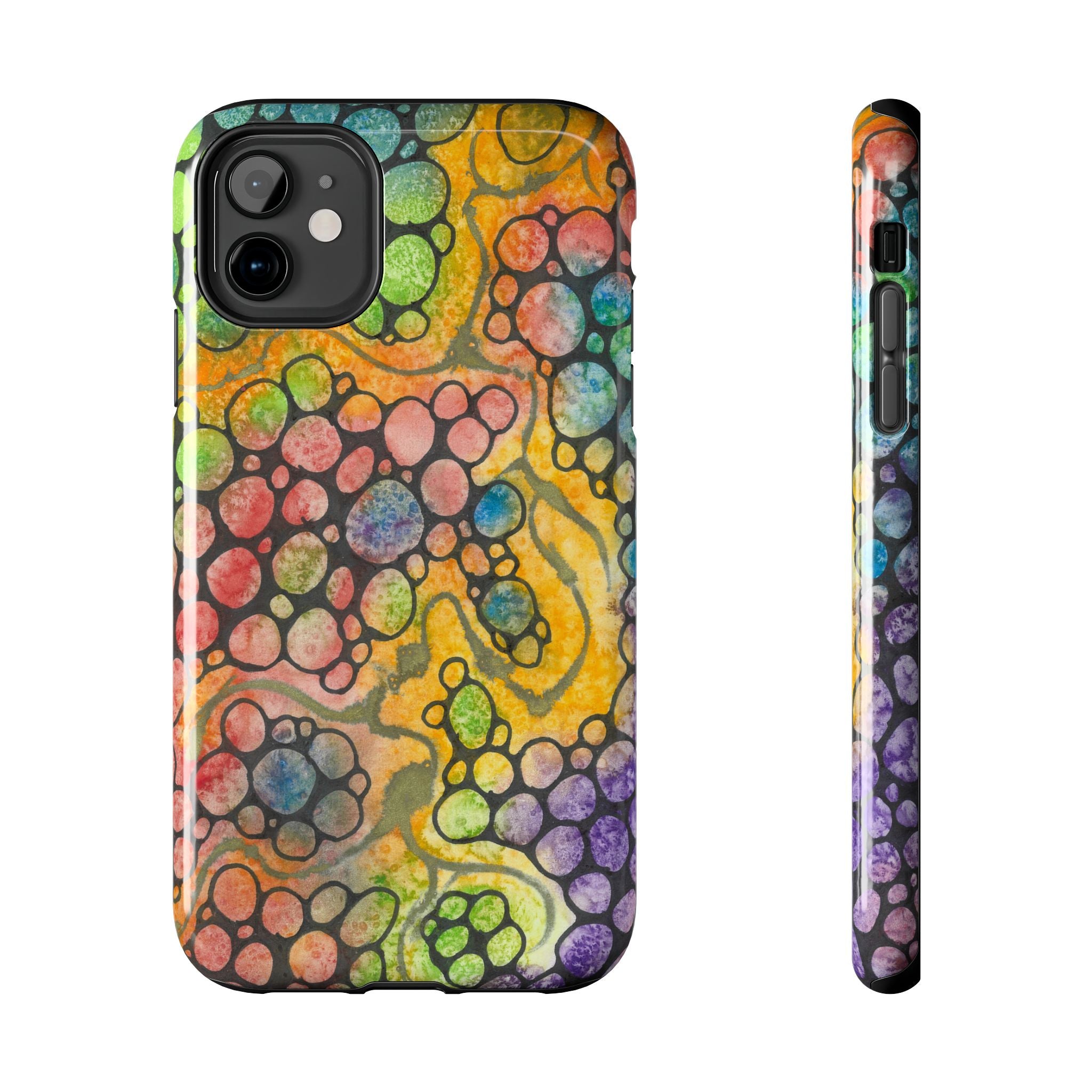 Tough Phone Case - All iPhones and Samsung Galaxys - Exciting Abstract Design #77 River Of Dreams