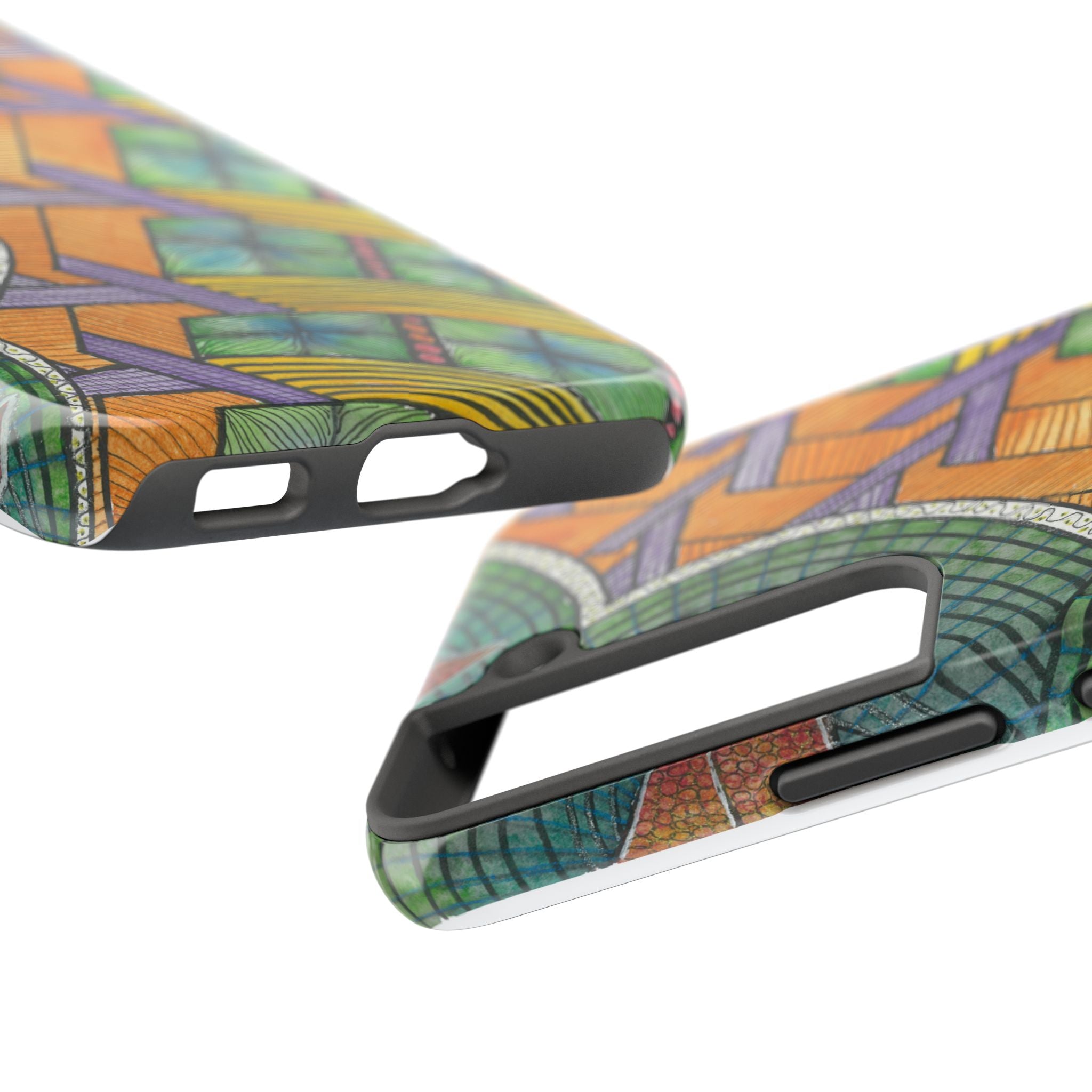 Tough Phone Case - All iPhones and Samsung Galaxys - Exciting Abstract Design #31 T'Eye Land