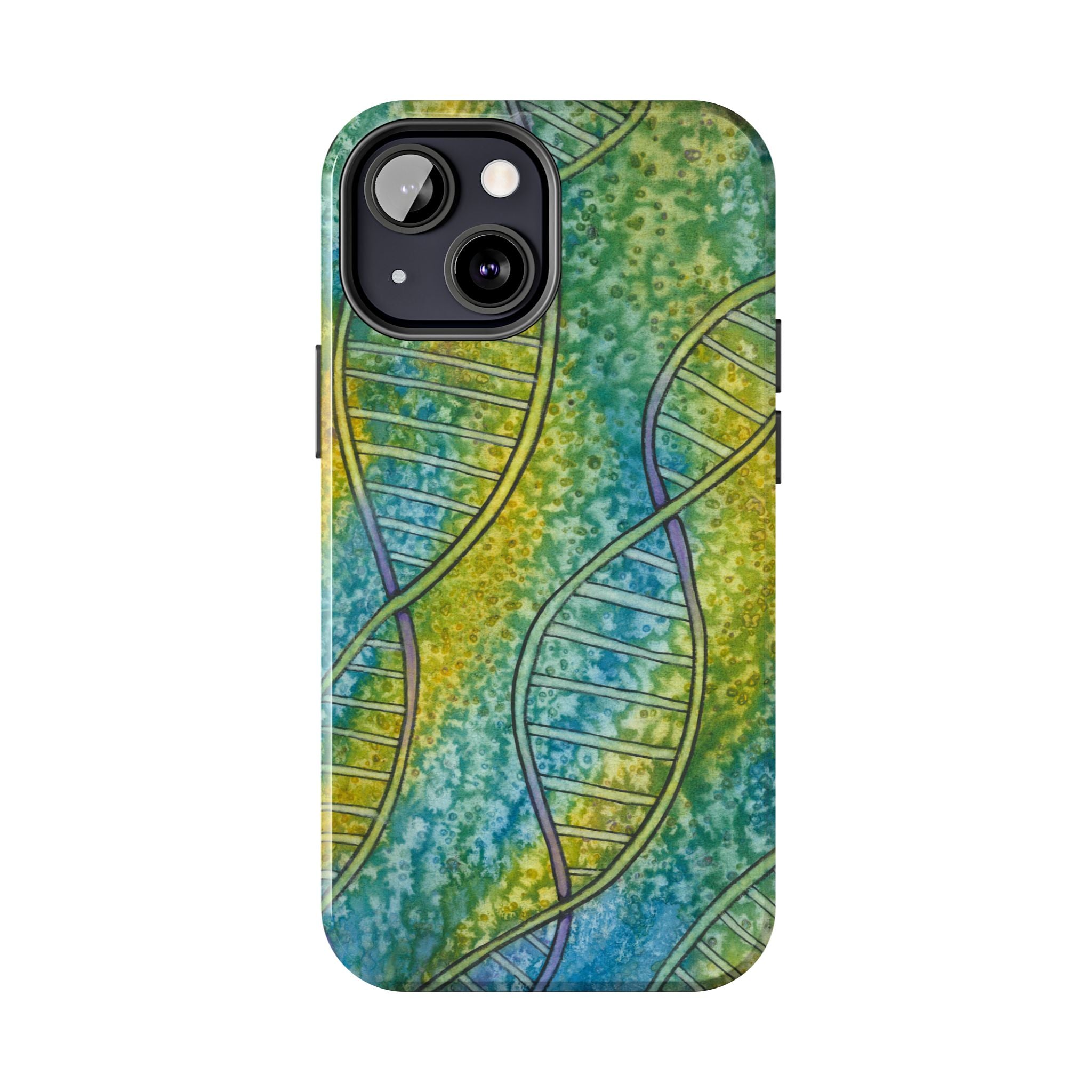 Tough Phone Case - All iPhones and Samsung Galaxys - Exciting Abstract Design #99 Crop of DNA
