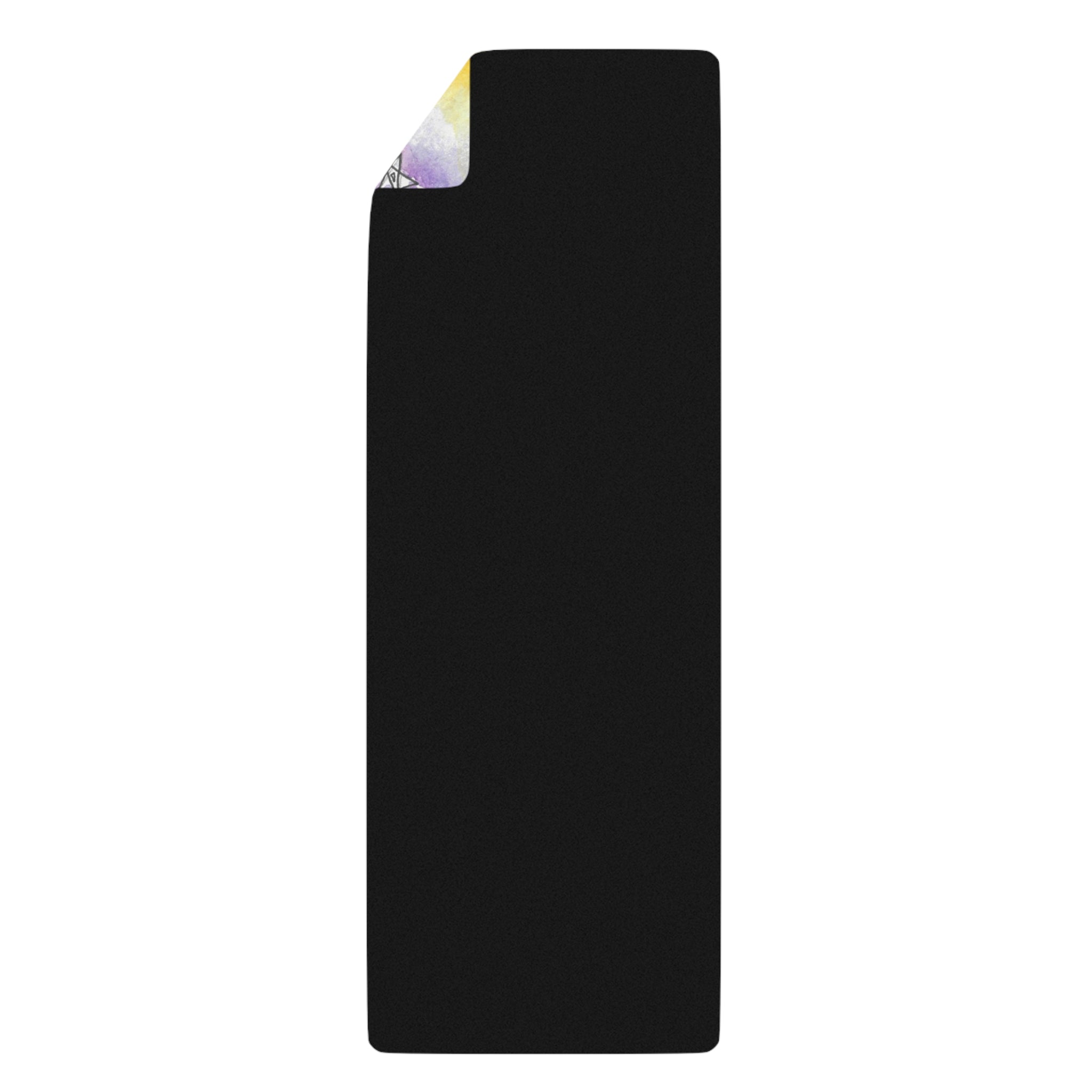 Yoga Mats and Gym Mats. Colourful Abstract Designs. Perfect for Home, Yoga or Gym Class, or a Special Gift #5 In The Shadows